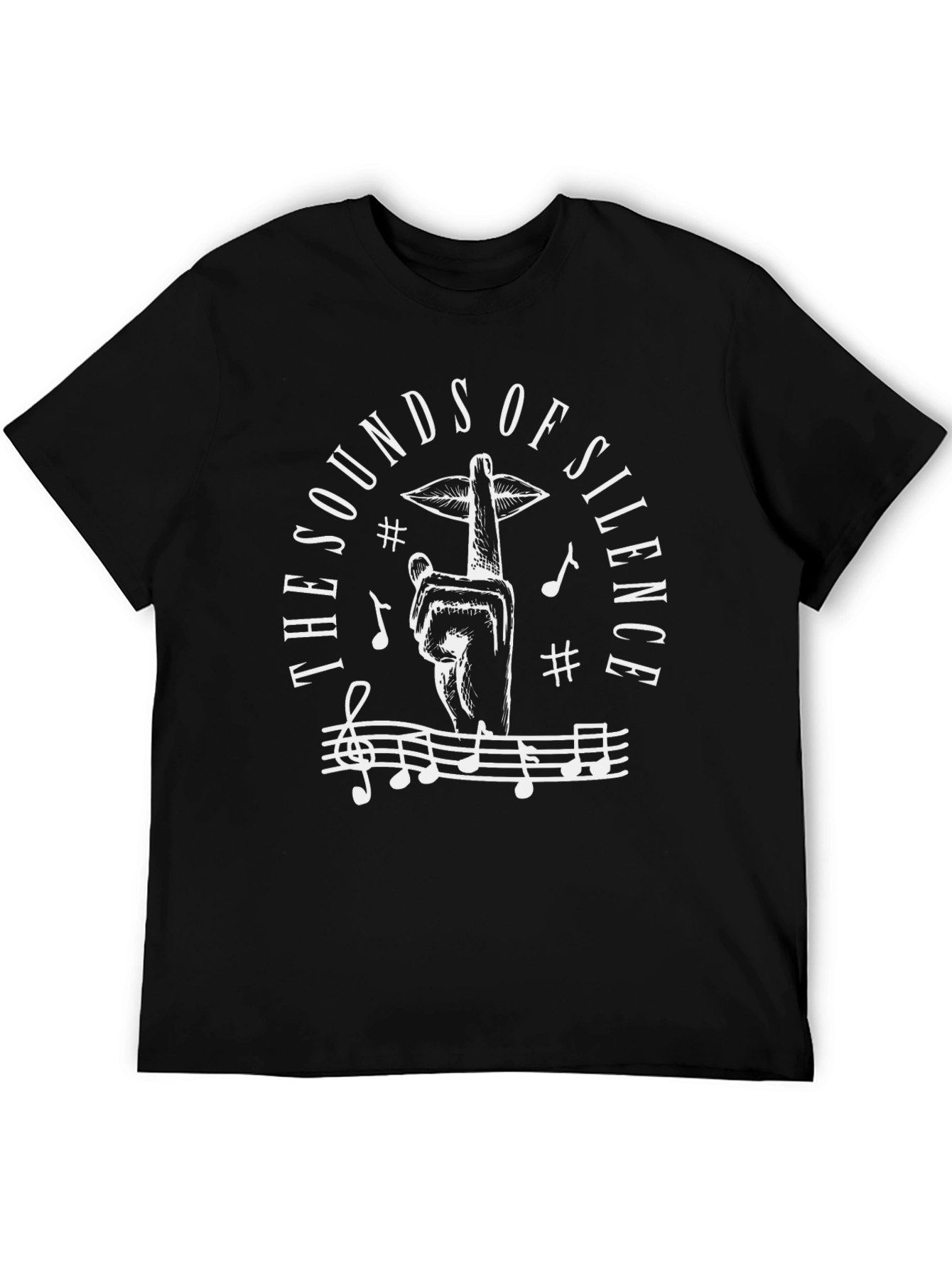 The Sounds of Silence Graphic T-Shirt