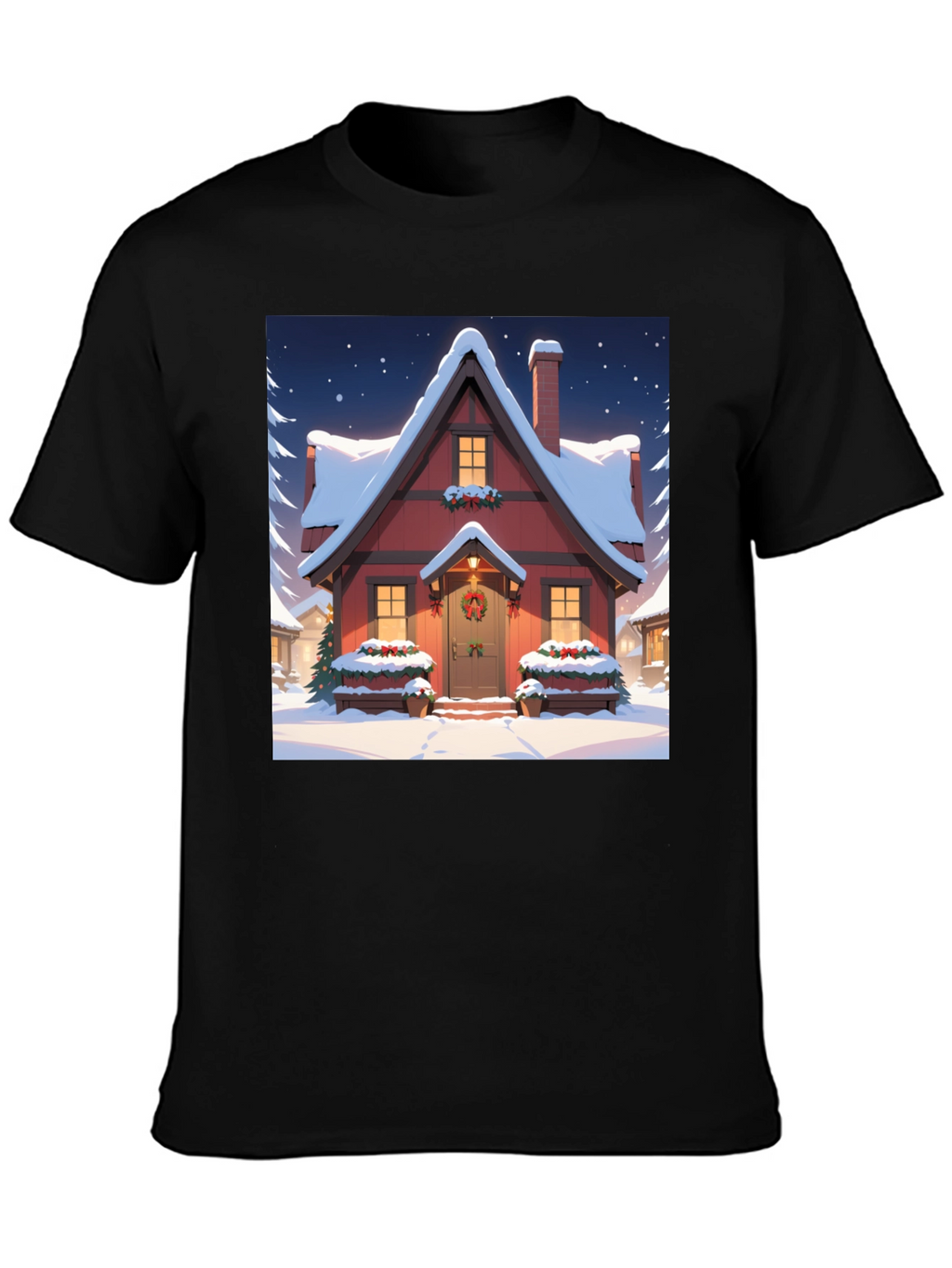 Winter Cottage T-Shirt