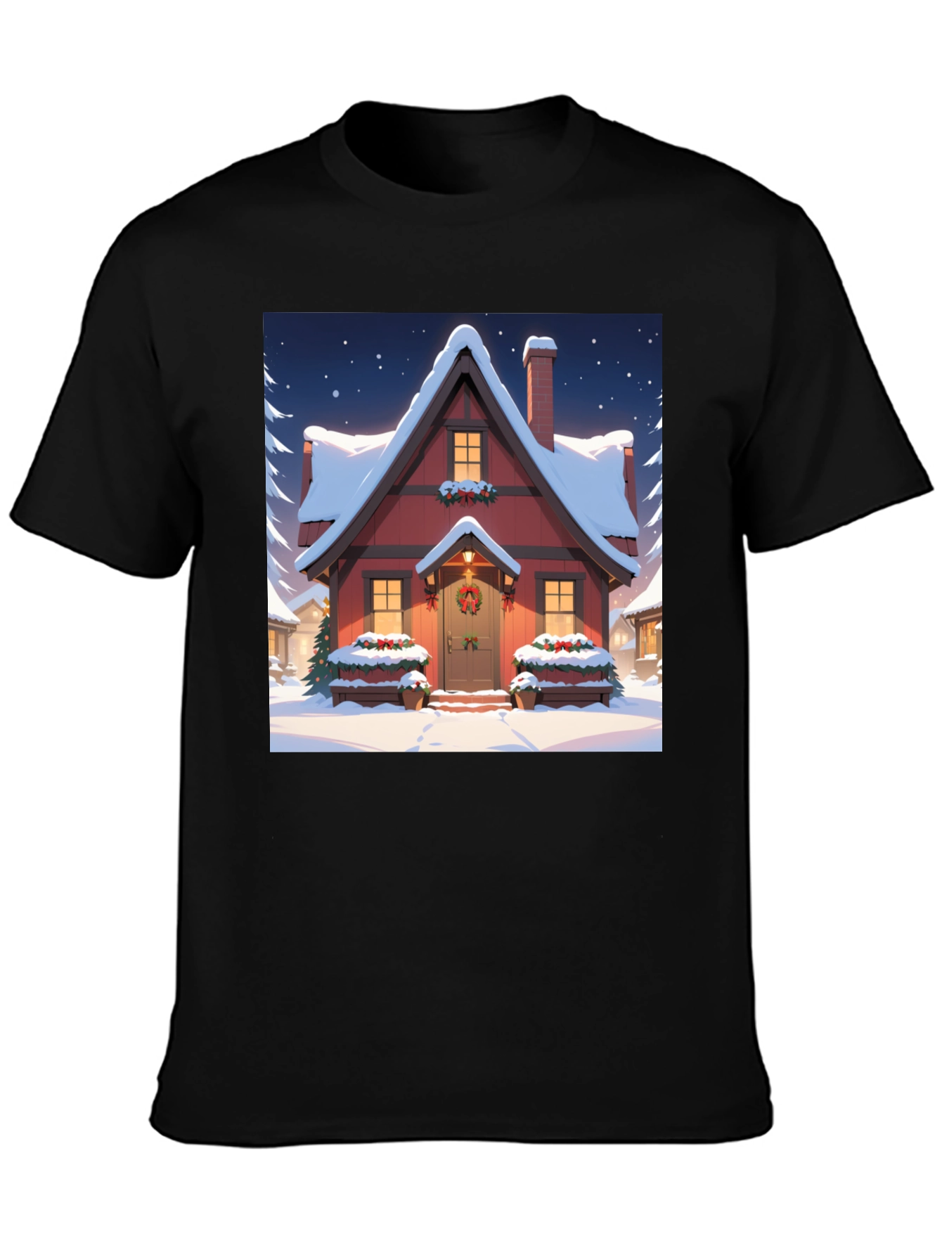 Winter Cottage T-Shirt