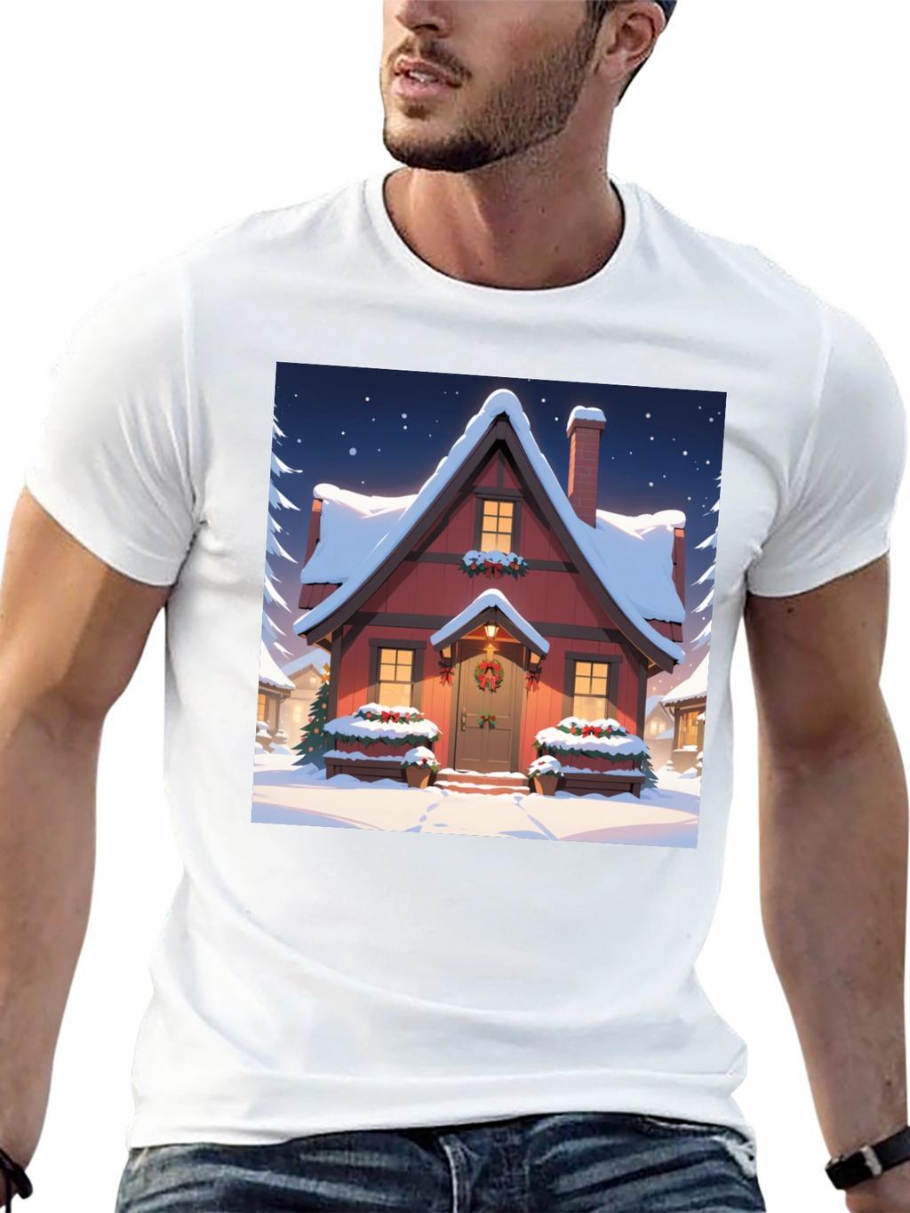 Winter Cottage T-Shirt