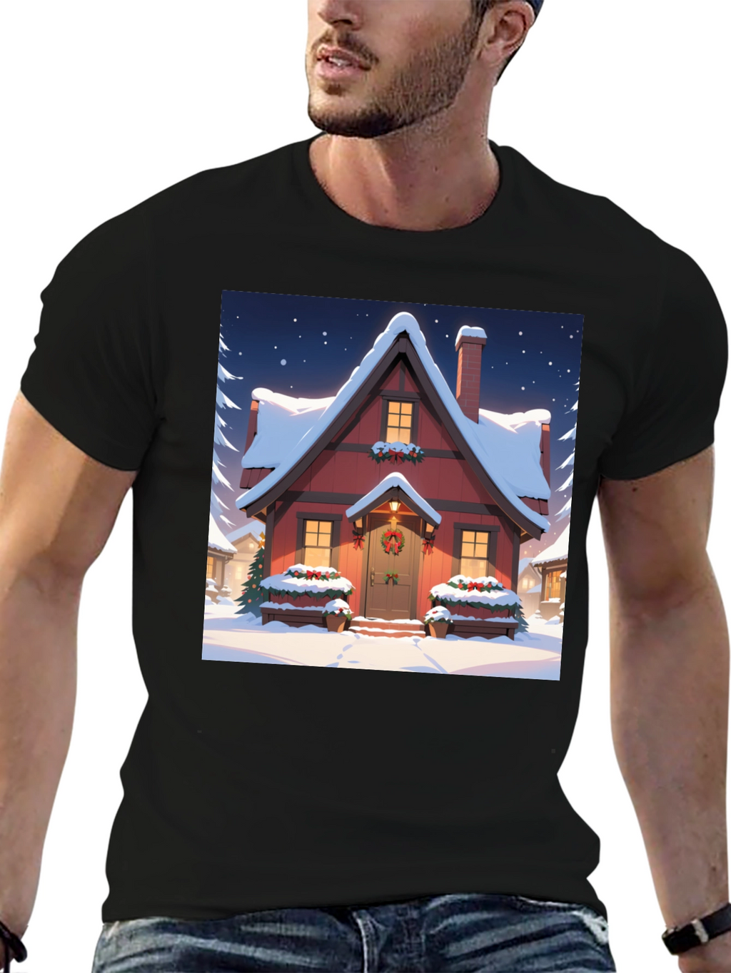 Winter Cottage T-Shirt