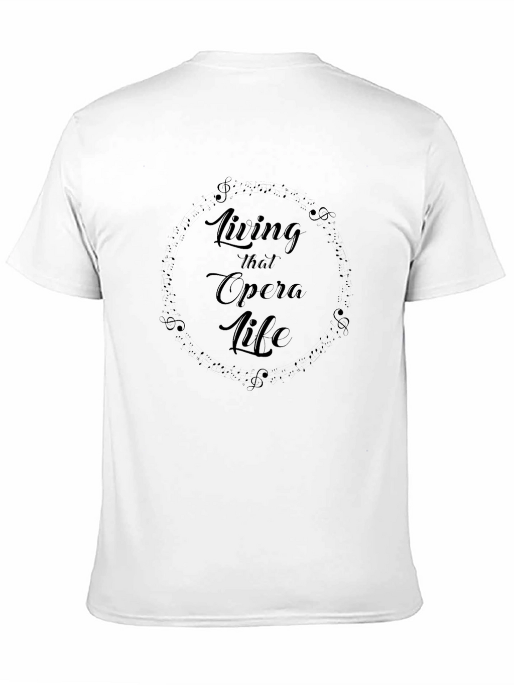 Opera Life Black T-Shirt