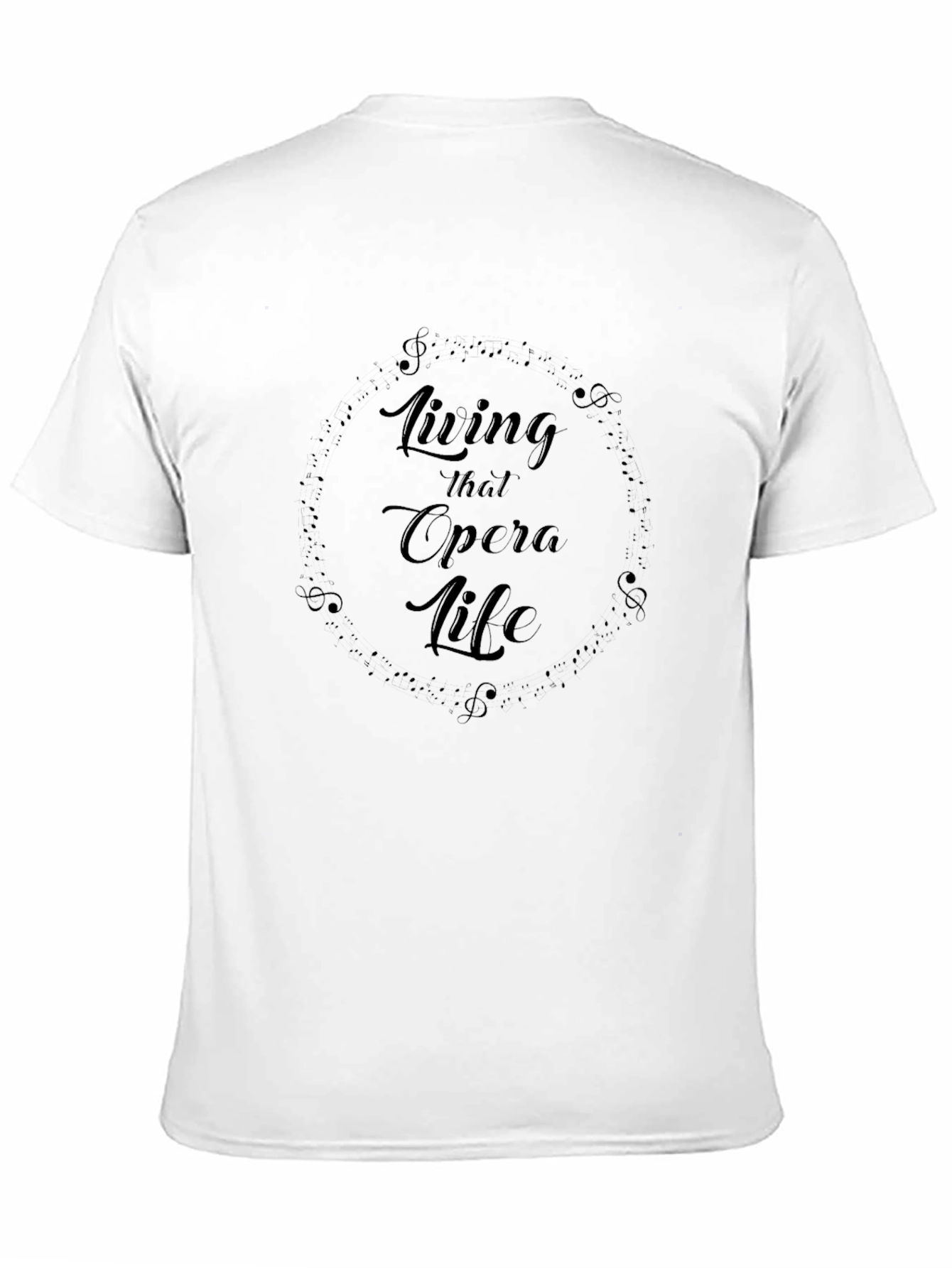 Opera Life Black T-Shirt