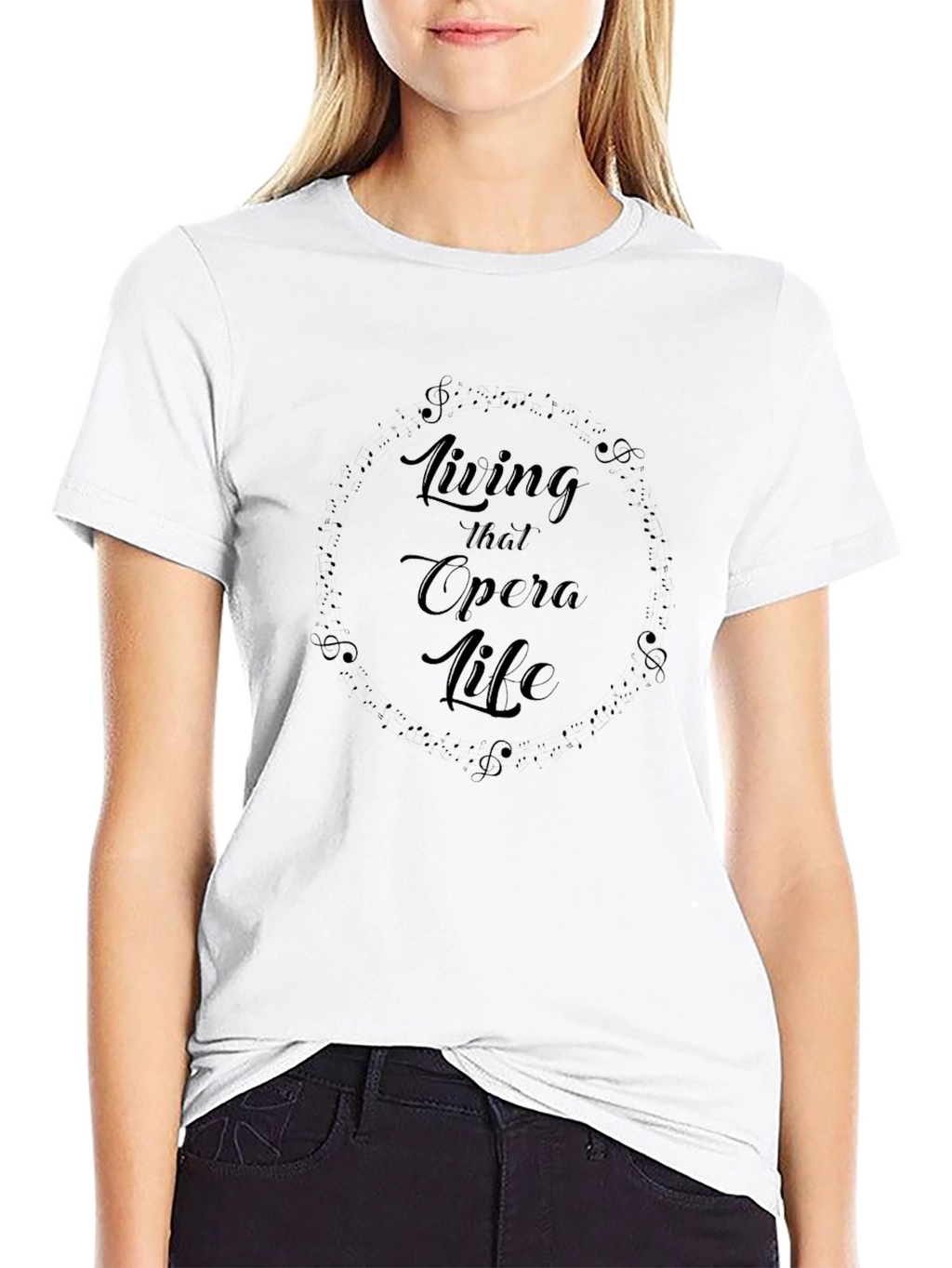 Opera Life Black T-Shirt