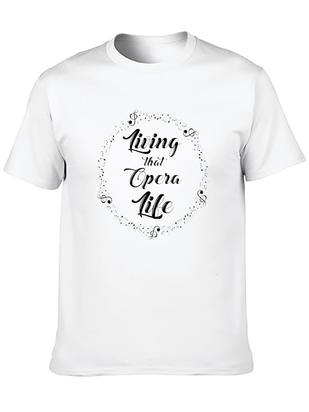 Opera Life Black T-Shirt