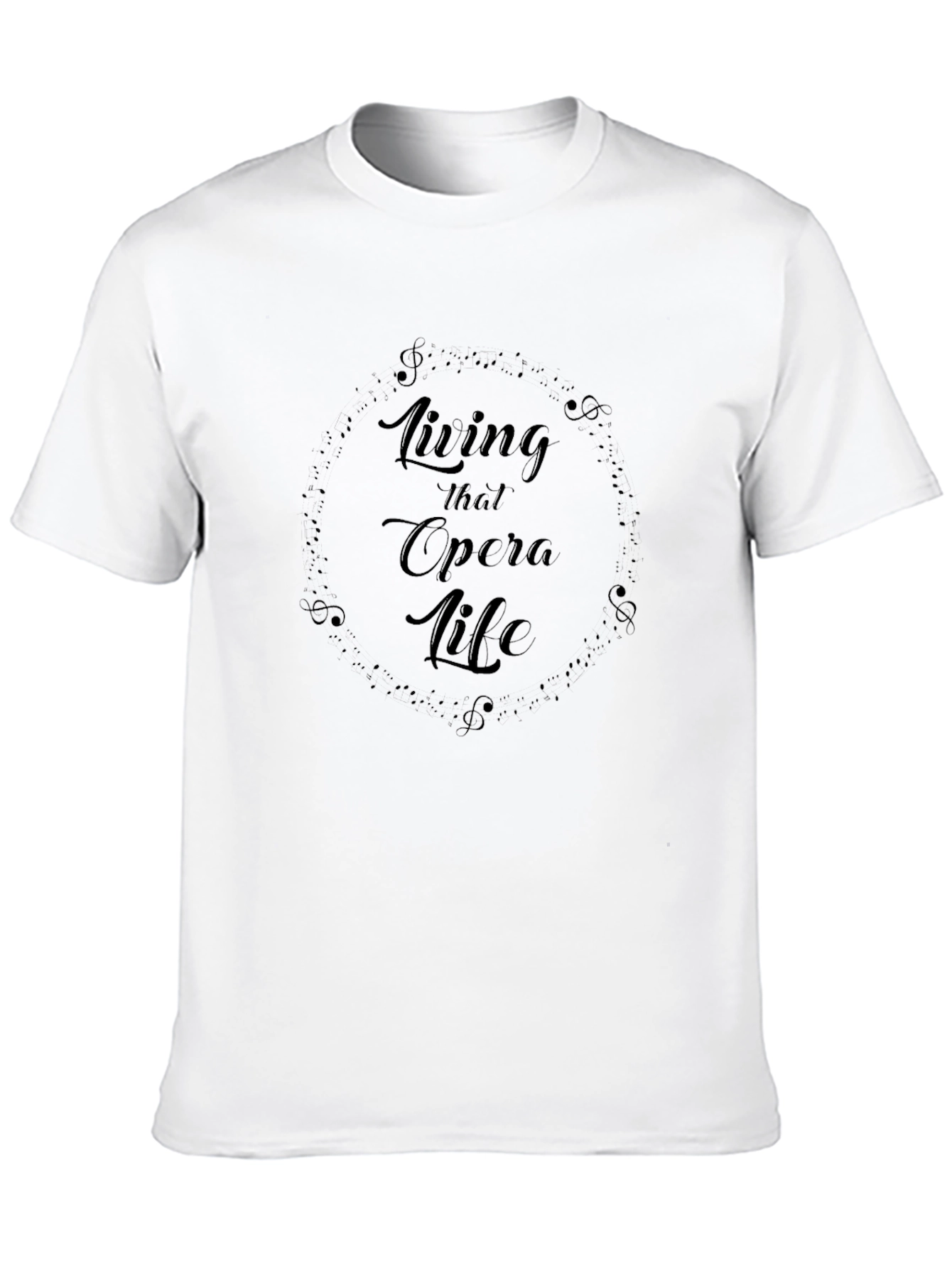 Opera Life Black T-Shirt