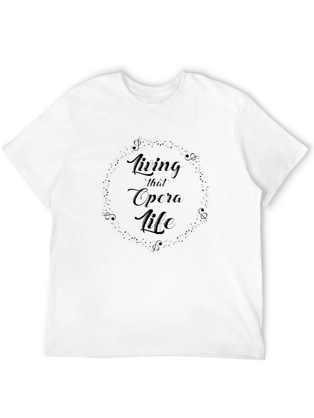 Opera Life Black T-Shirt