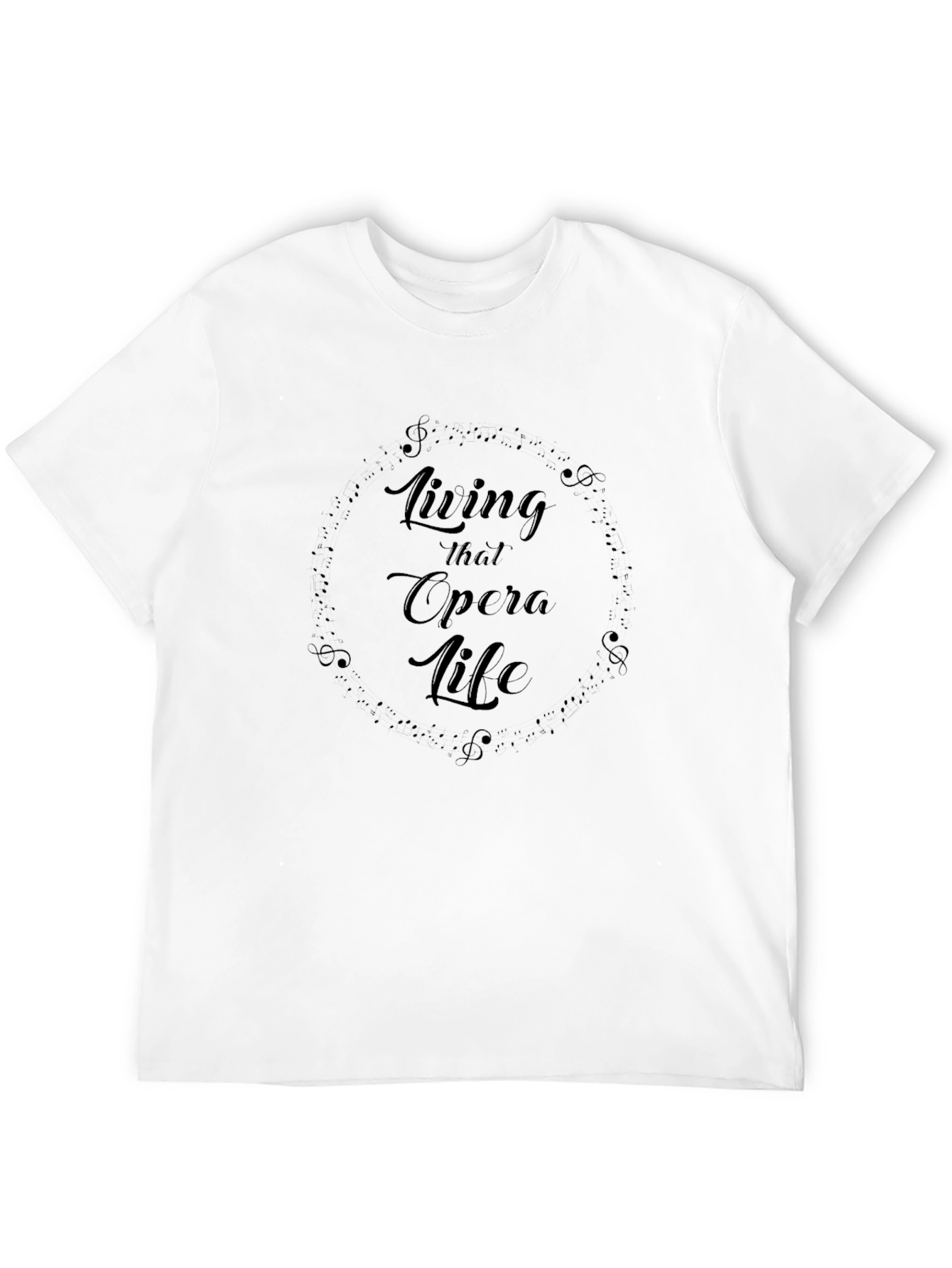 Opera Life Black T-Shirt