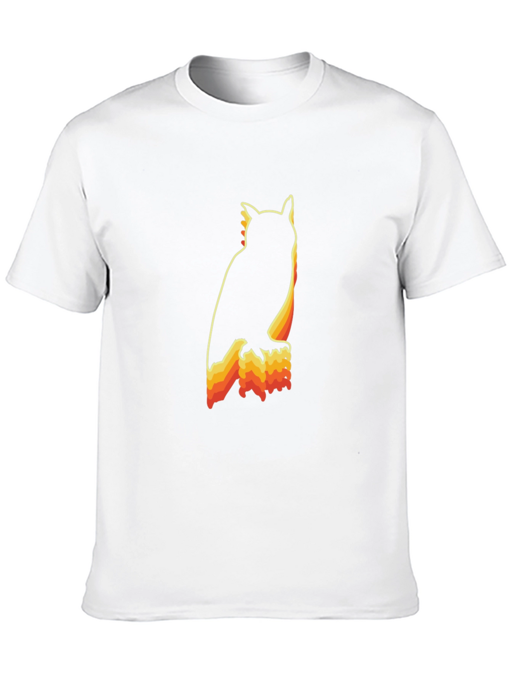 Retro Owl Graphic T-Shirt
