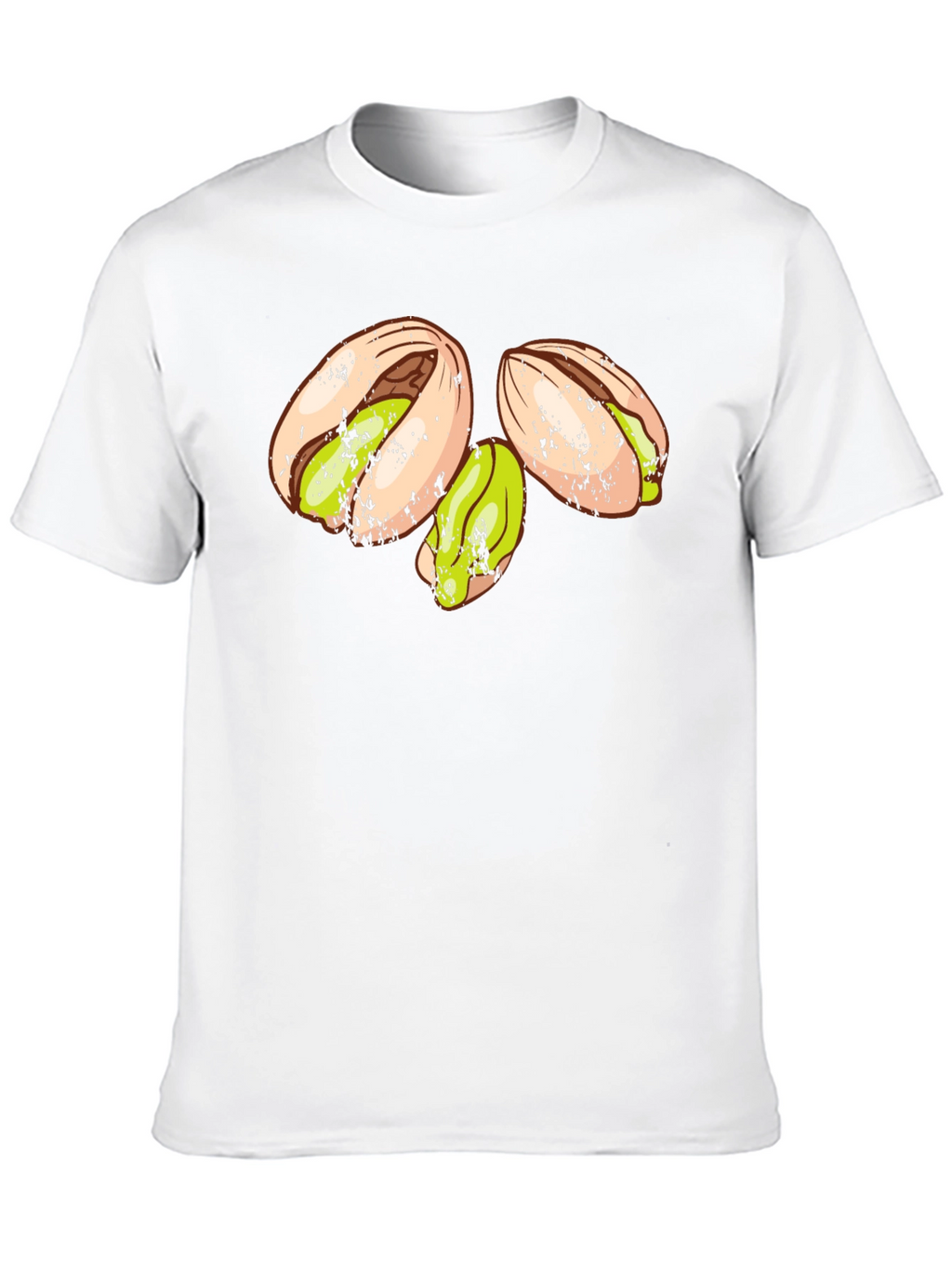 Pistachio Graphic Tee - Casual Cotton T-Shirt