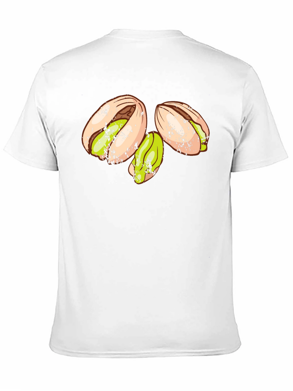 Pistachio Graphic Tee - Casual Cotton T-Shirt