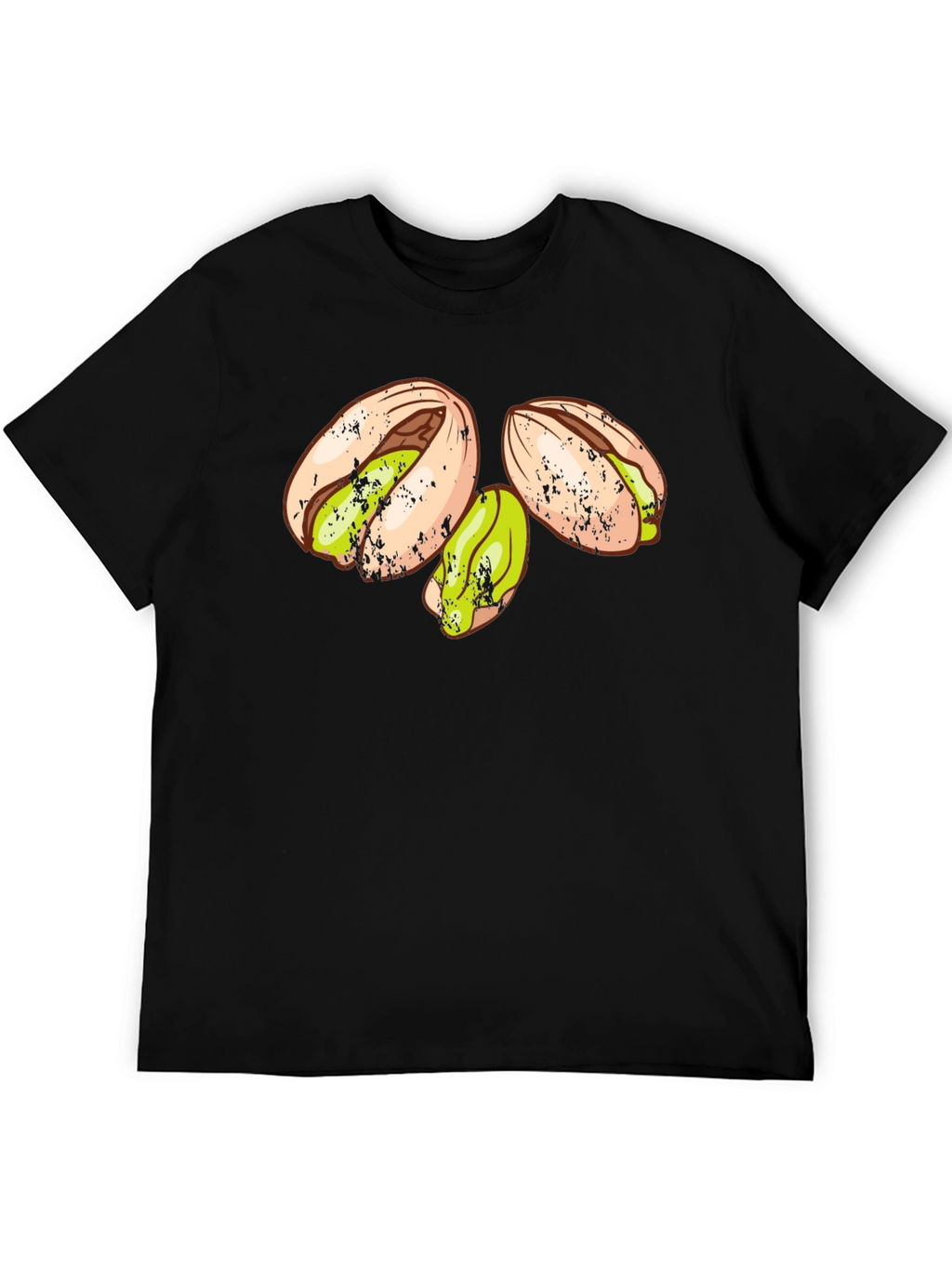 Pistachio Graphic Tee - Casual Cotton T-Shirt