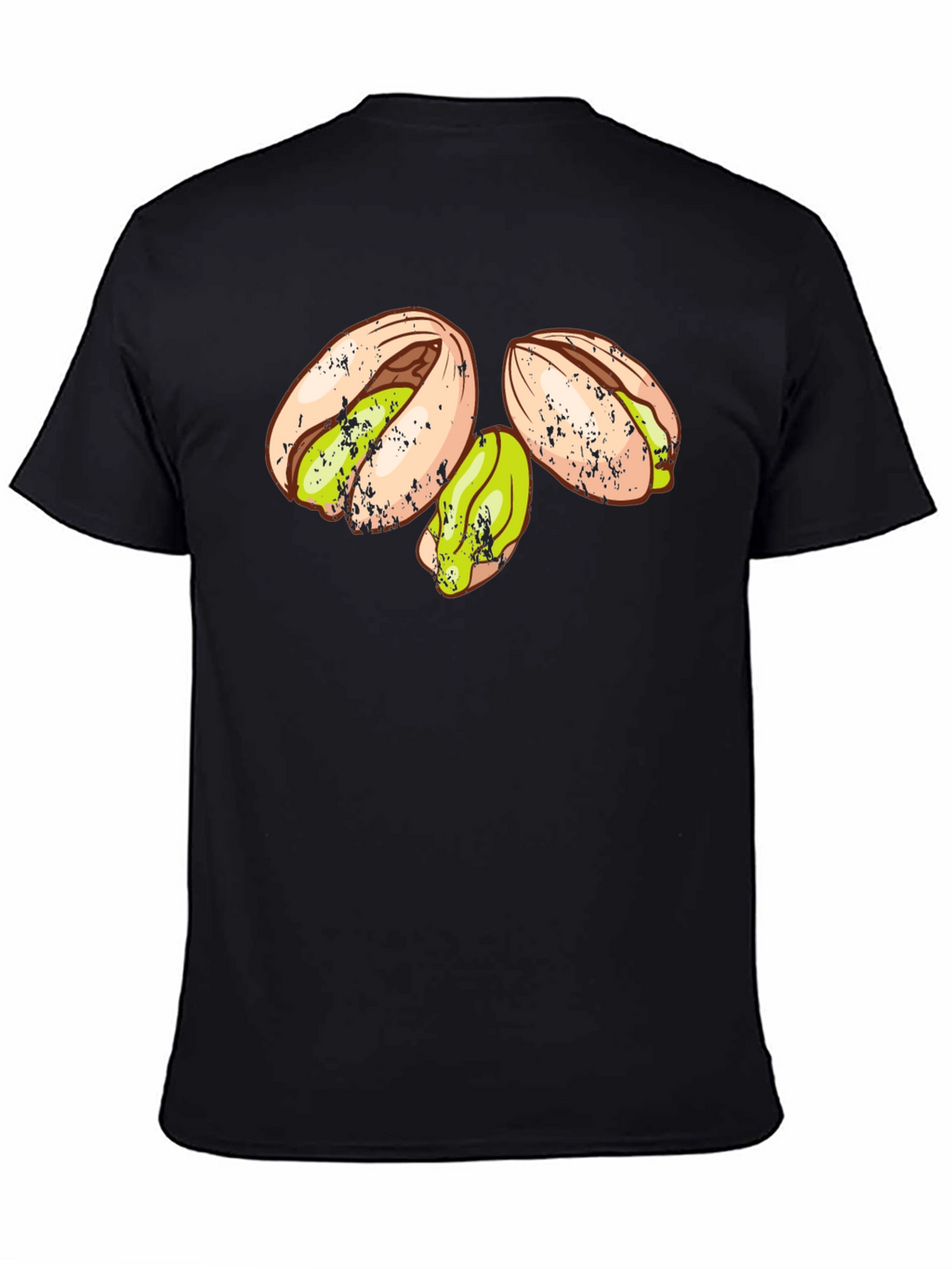 Pistachio Graphic Tee - Casual Cotton T-Shirt