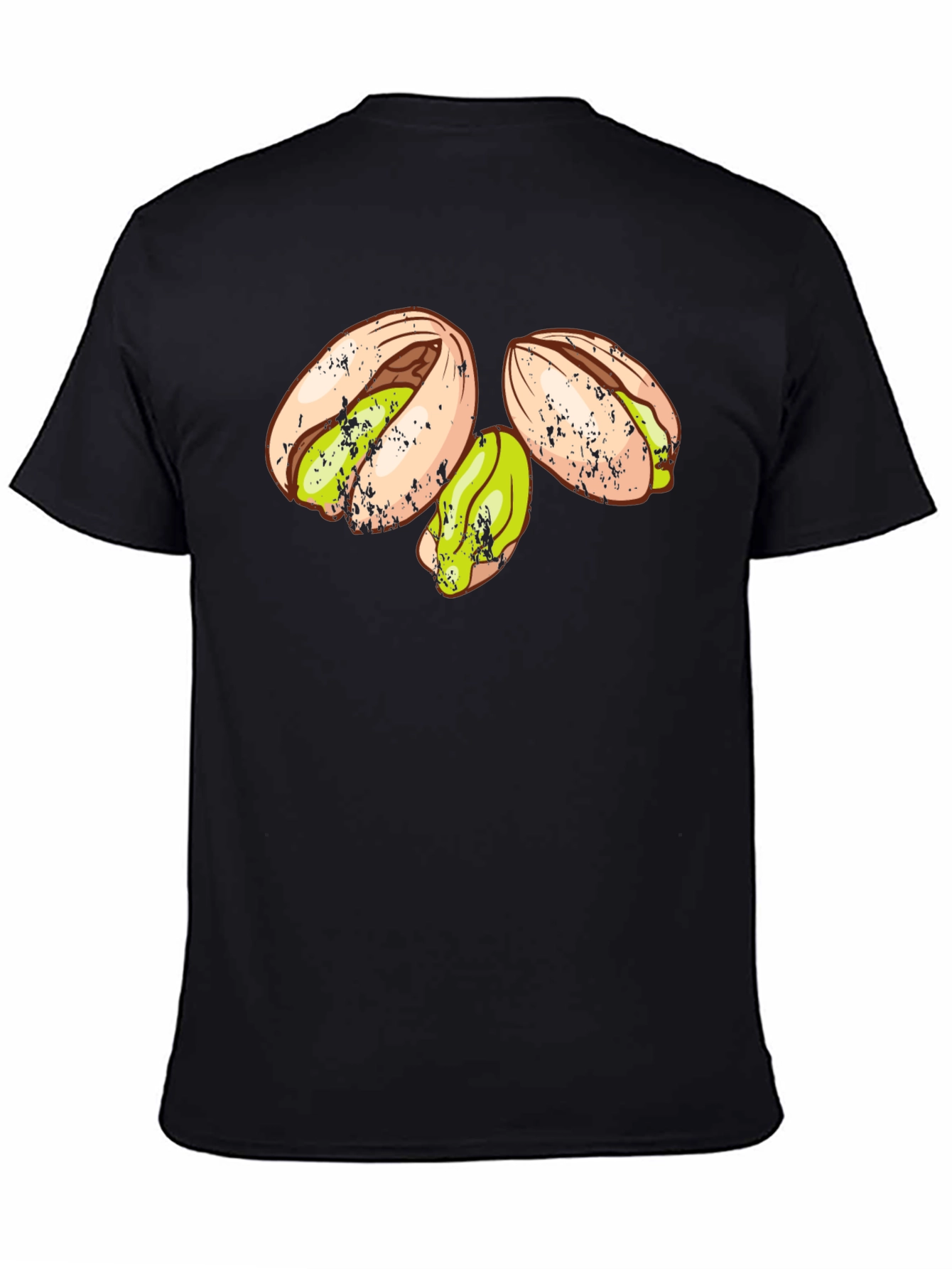 Pistachio Graphic Tee - Casual Cotton T-Shirt