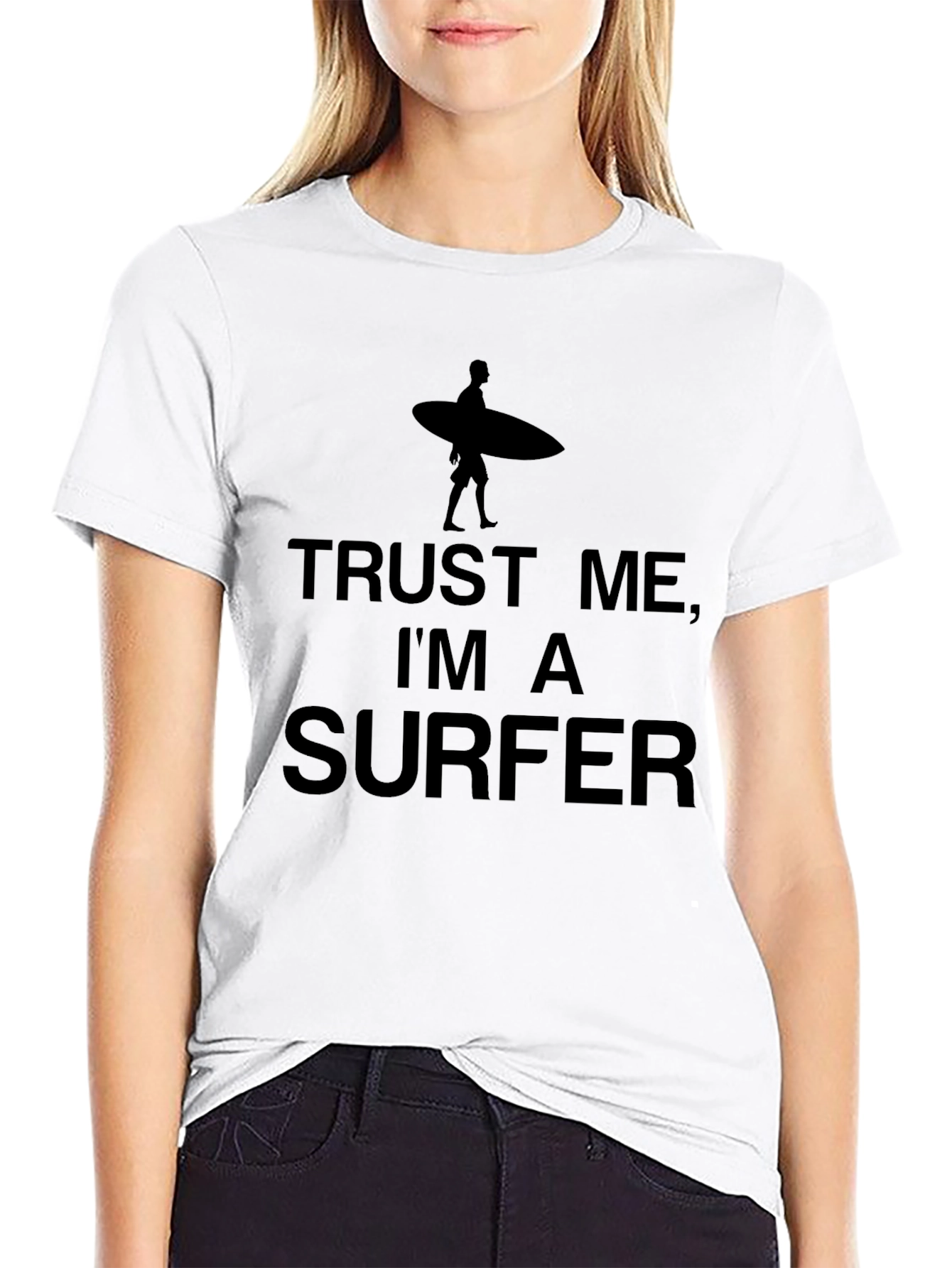 Trust Me Im A Surfer Graphic Tee