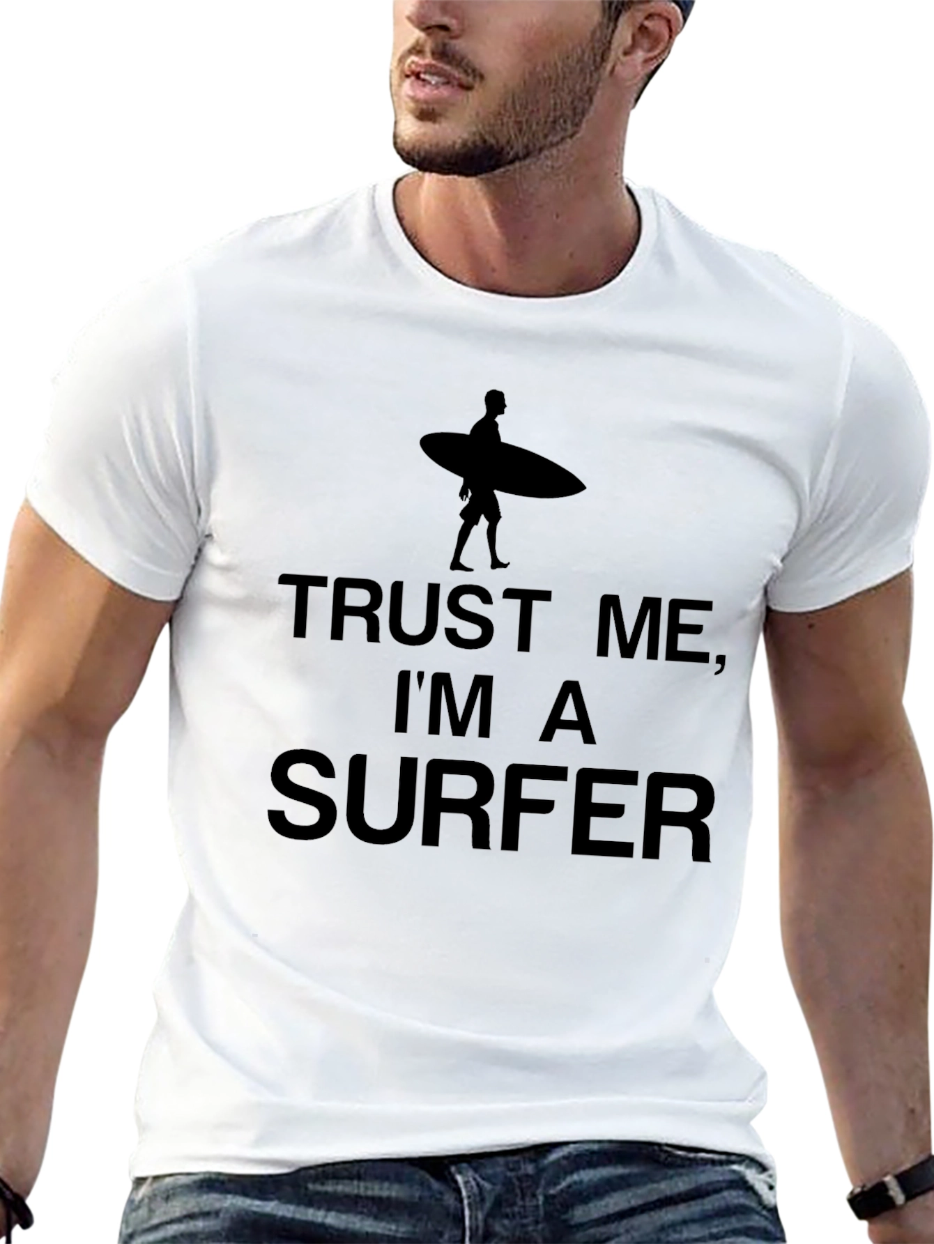 Trust Me Im A Surfer Graphic Tee