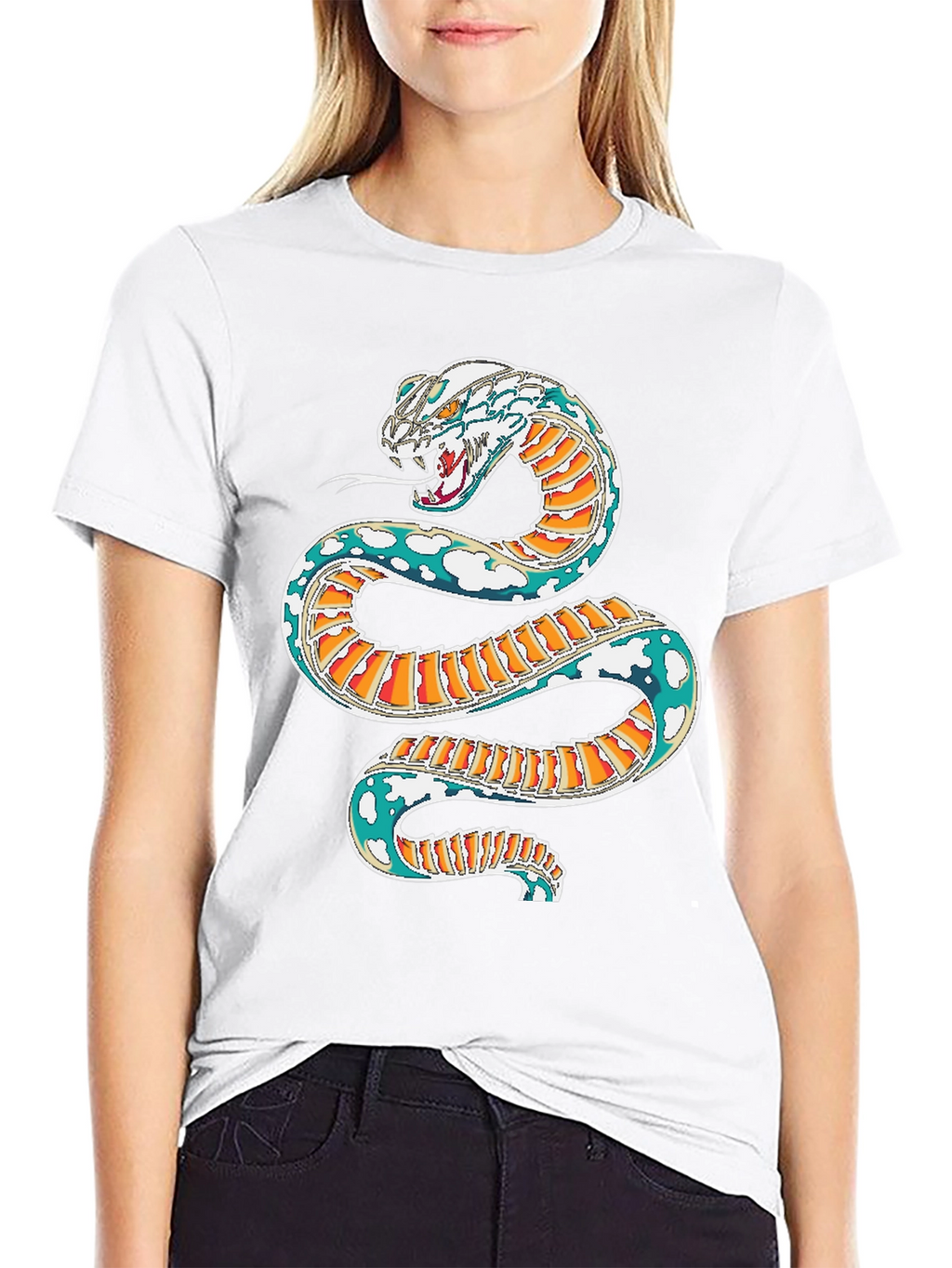 Snake Graphic Tee | Cool Reptile Design