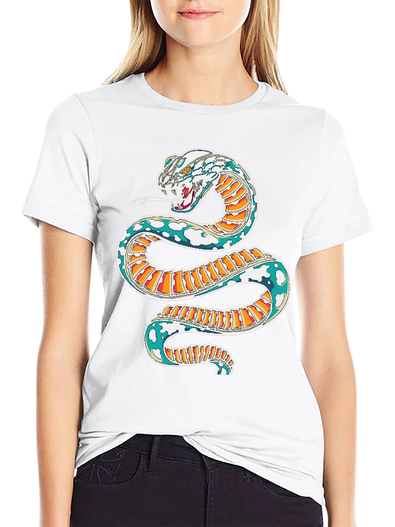 Snake Graphic Tee | Cool Reptile Design