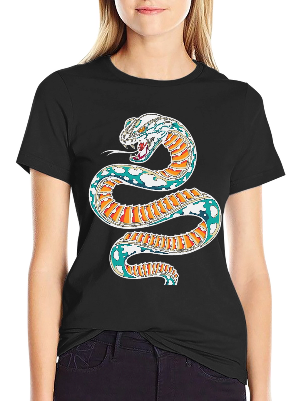 Snake Graphic Tee | Cool Reptile Design