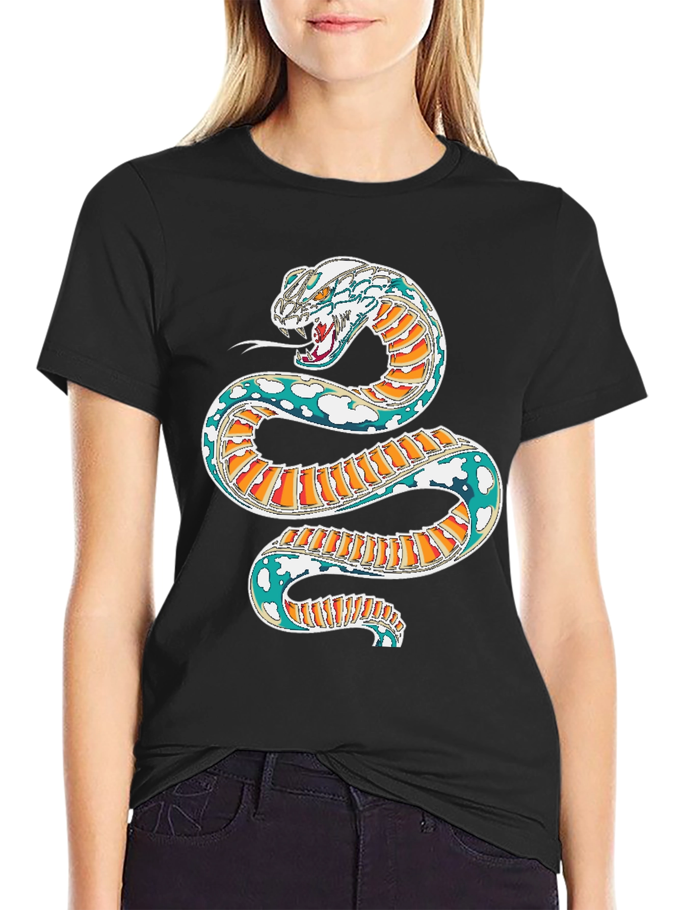 Snake Graphic Tee | Cool Reptile Design
