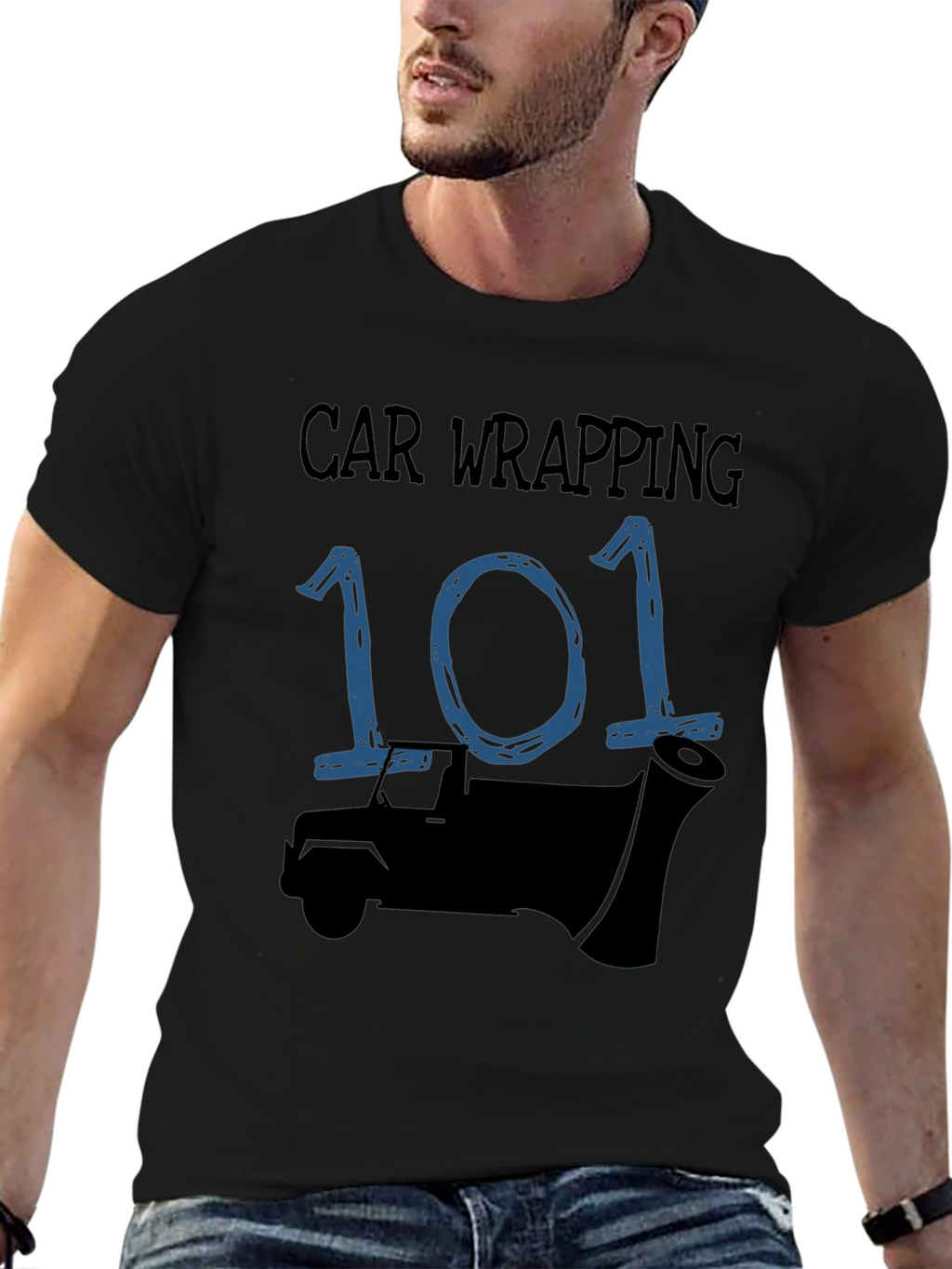 Car Wrapping 101 Graphic T-Shirt