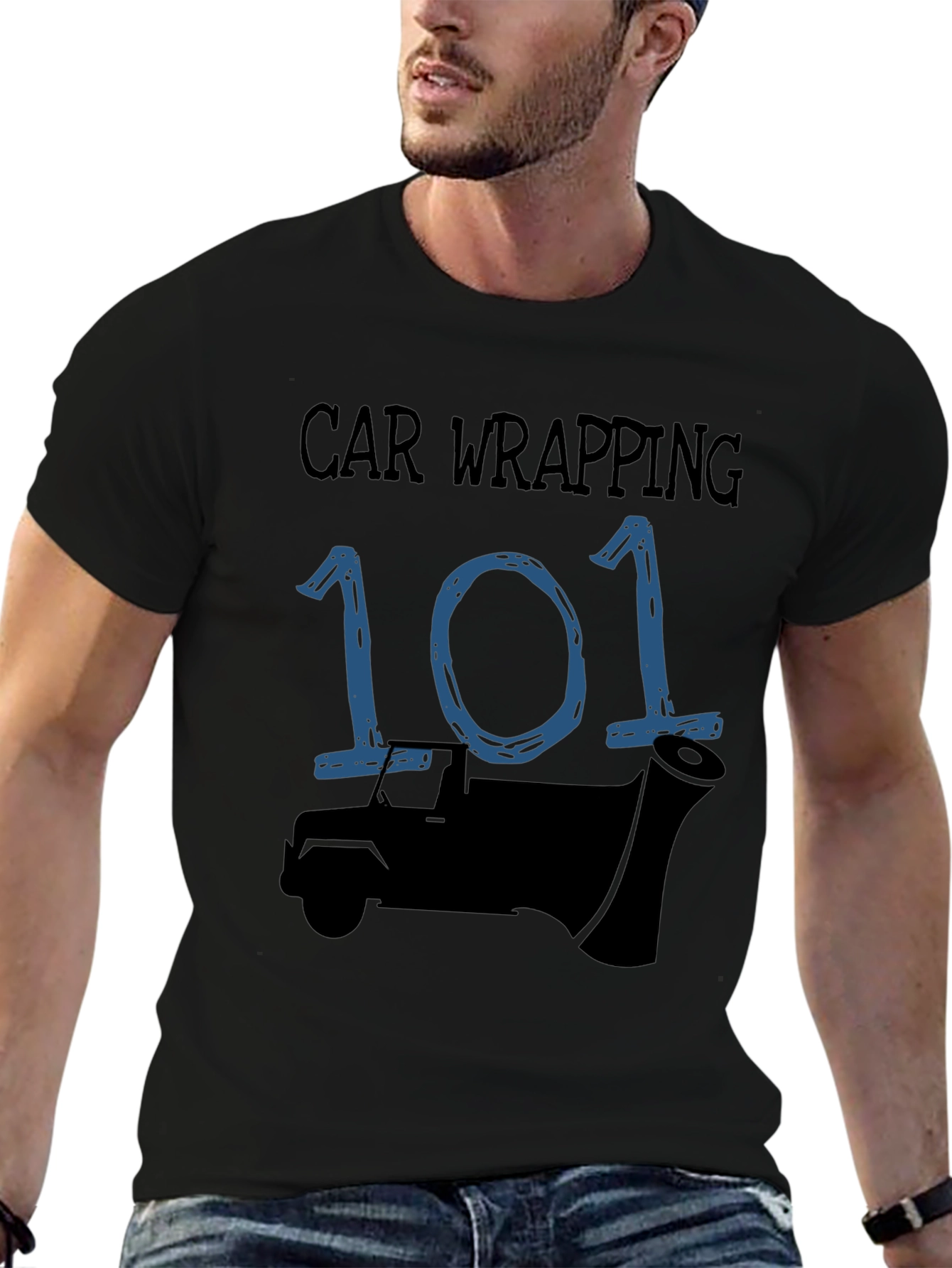 Car Wrapping 101 Graphic T-Shirt