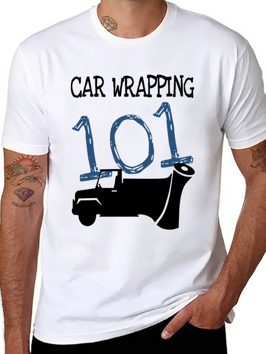 Car Wrapping 101 Graphic T-Shirt