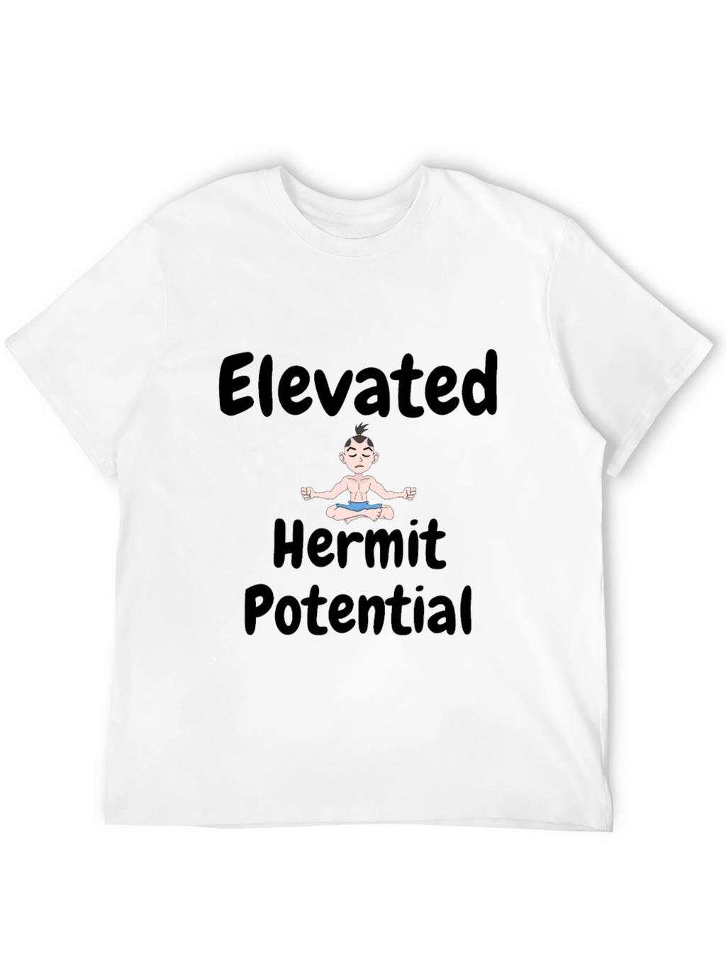 Elevated Hermit Potential Black T-Shirt