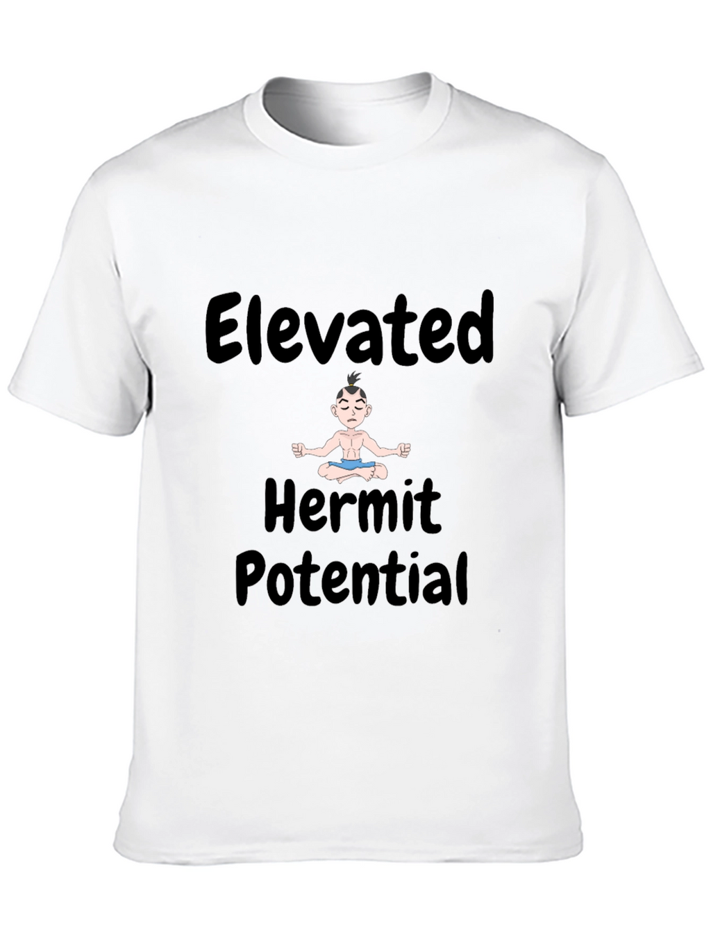 Elevated Hermit Potential Black T-Shirt