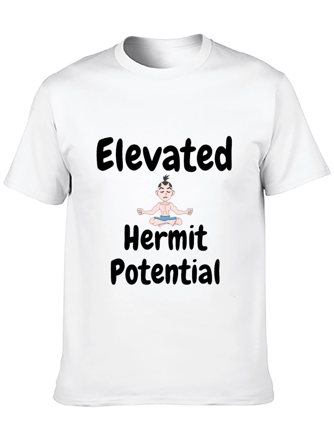 Elevated Hermit Potential Black T-Shirt