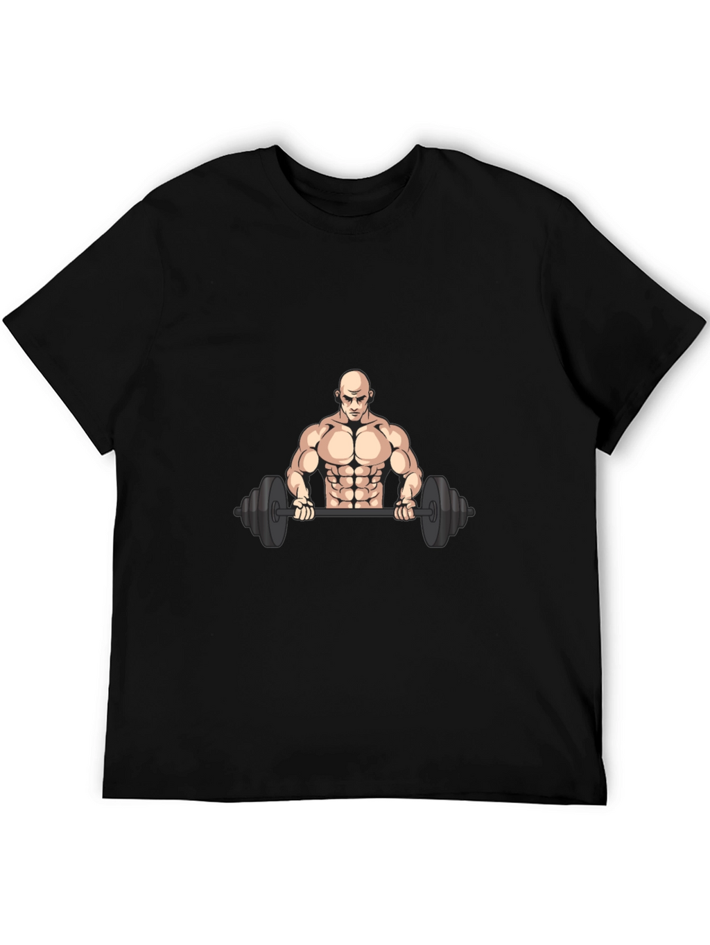 Weightlifting Graphic Tee - Black