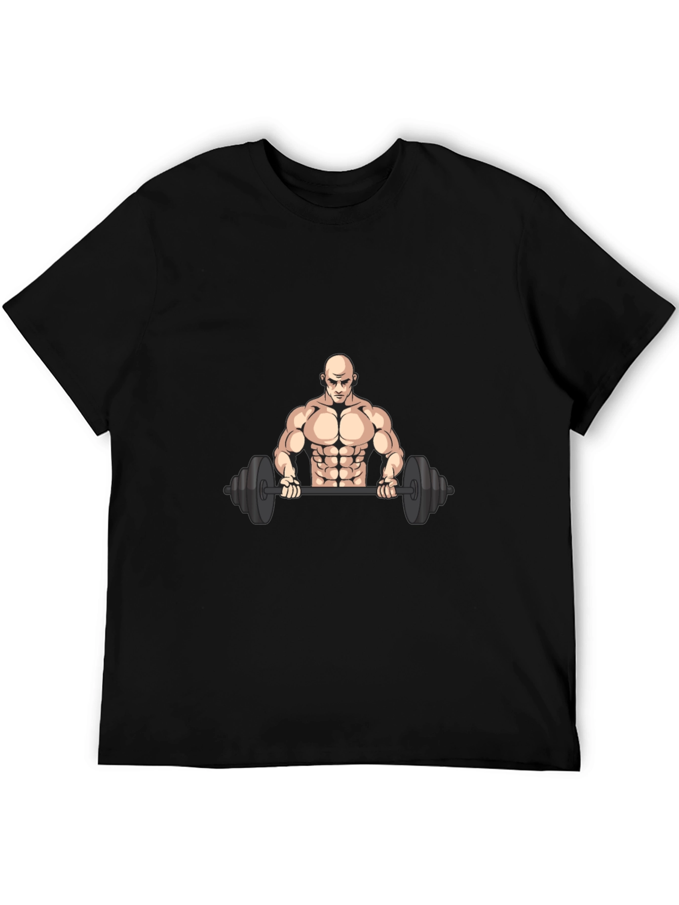 Weightlifting Graphic Tee - Black