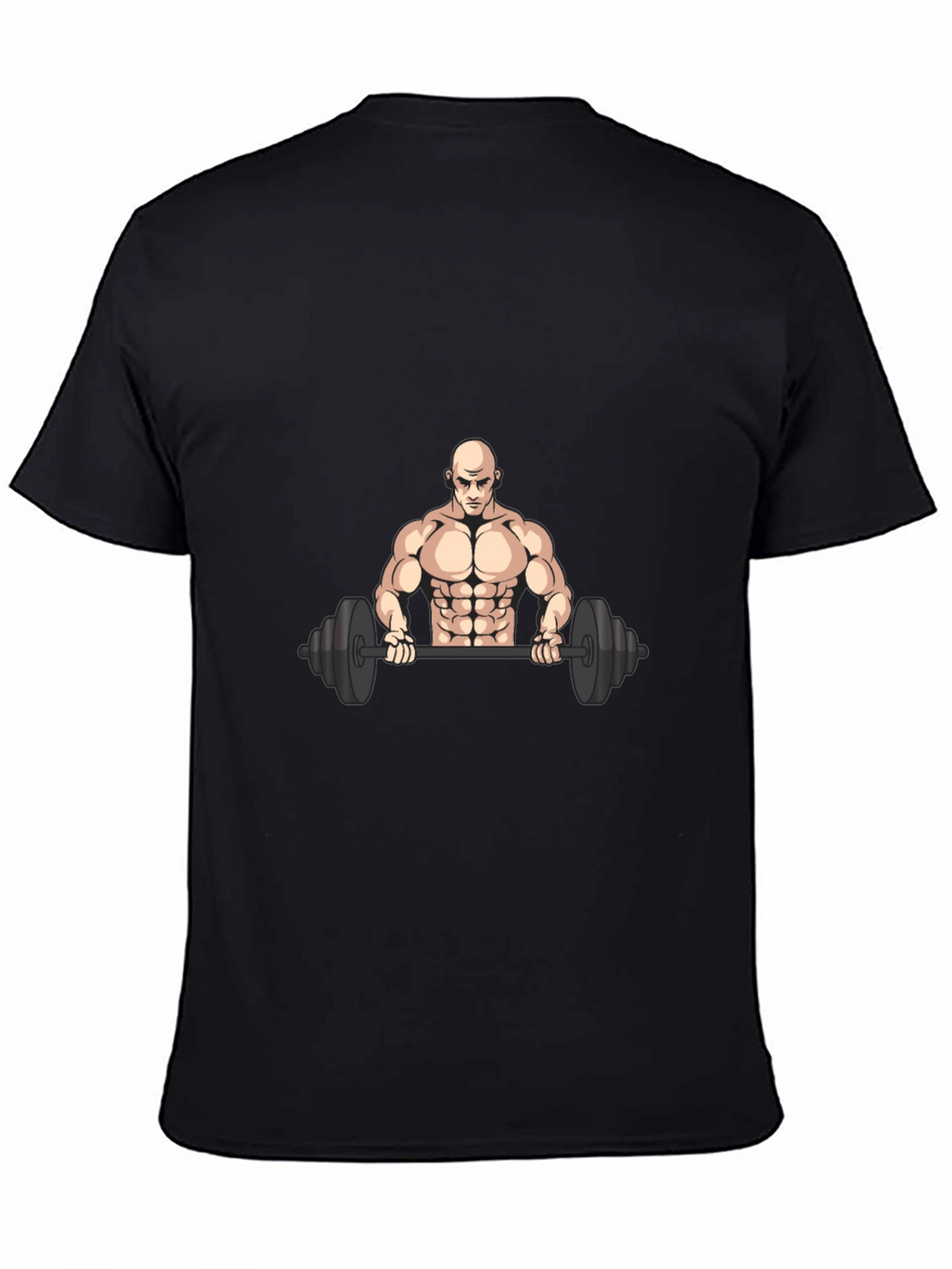 Weightlifting Graphic Tee - Black