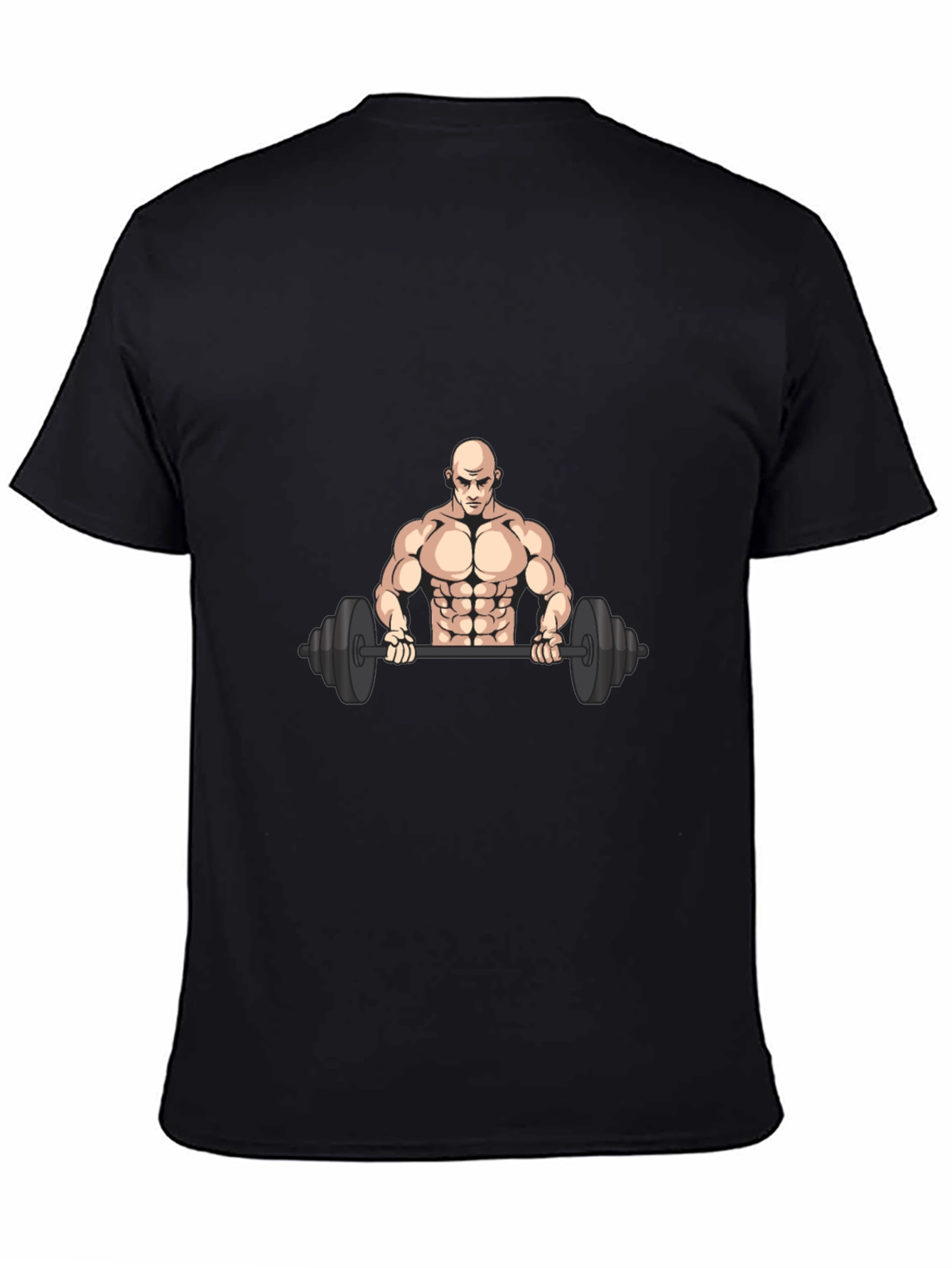 Weightlifting Graphic Tee - Black
