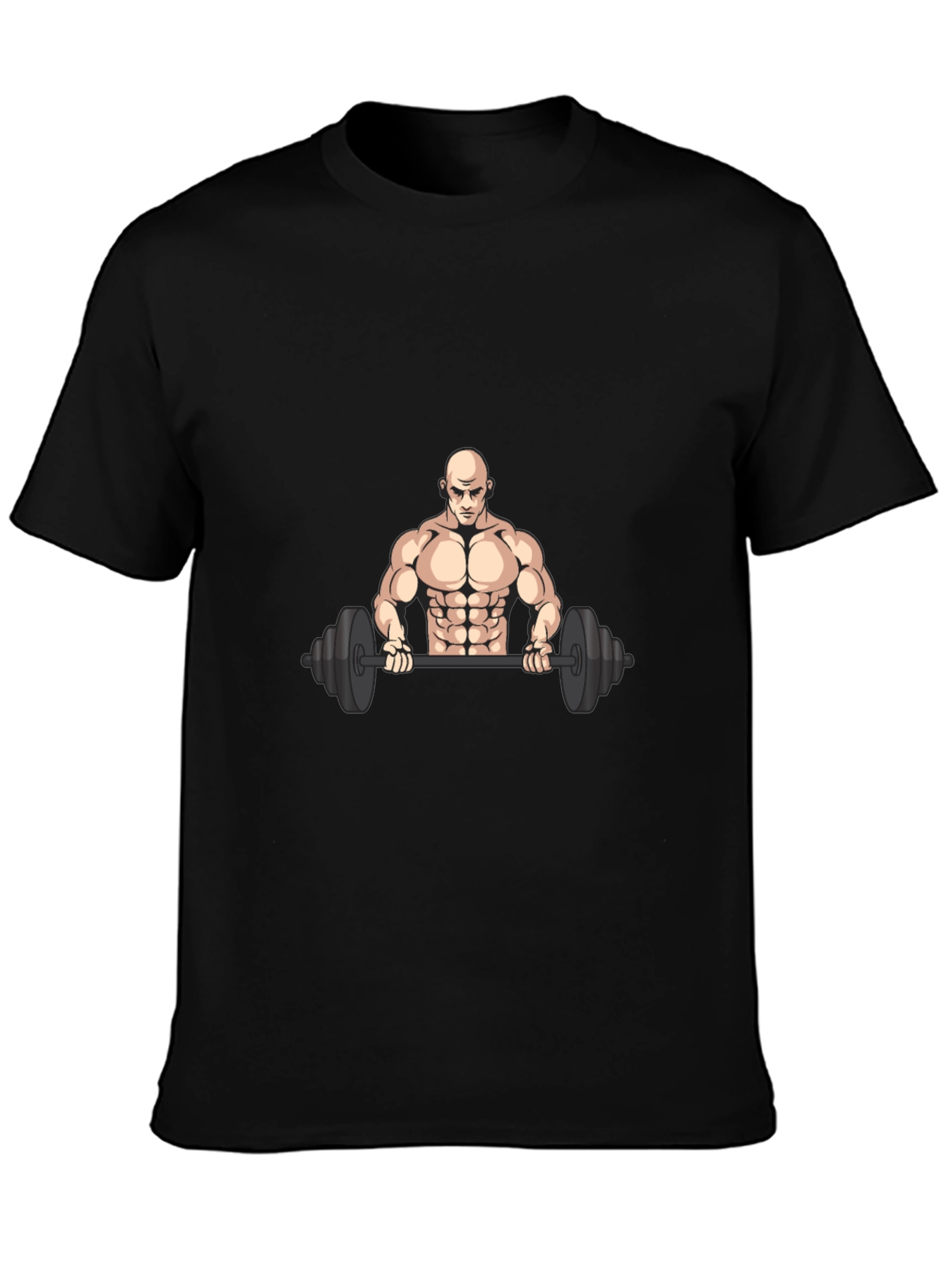 Weightlifting Graphic Tee - Black
