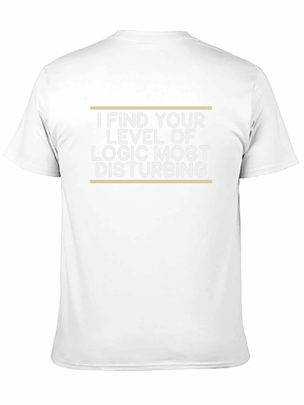 Disturbing Logic T-Shirt - Mens Graphic Tee