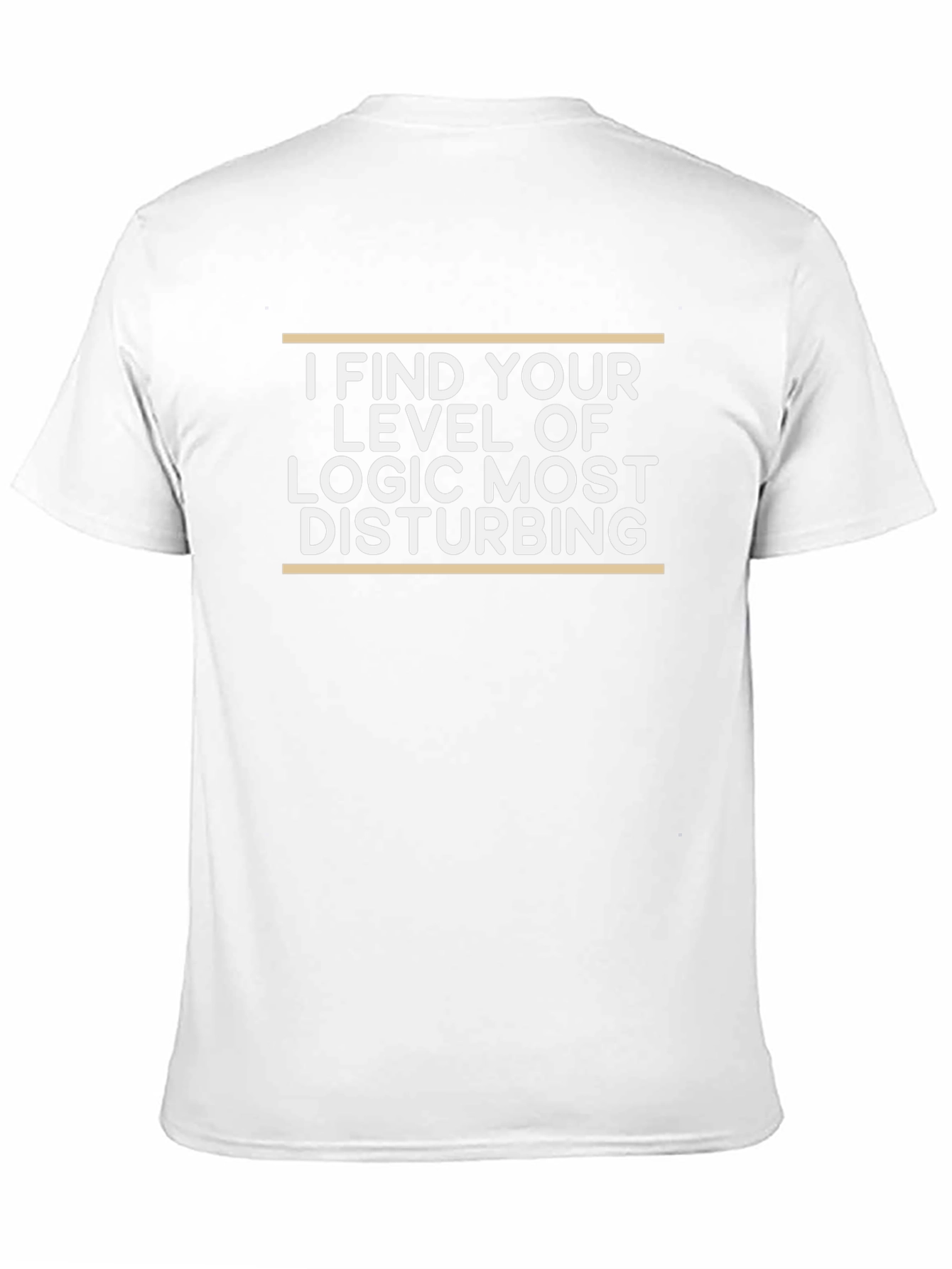 Disturbing Logic T-Shirt - Mens Graphic Tee