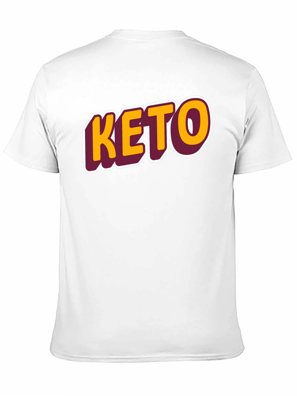 Keto Graphic Tee - Black Casual T-Shirt