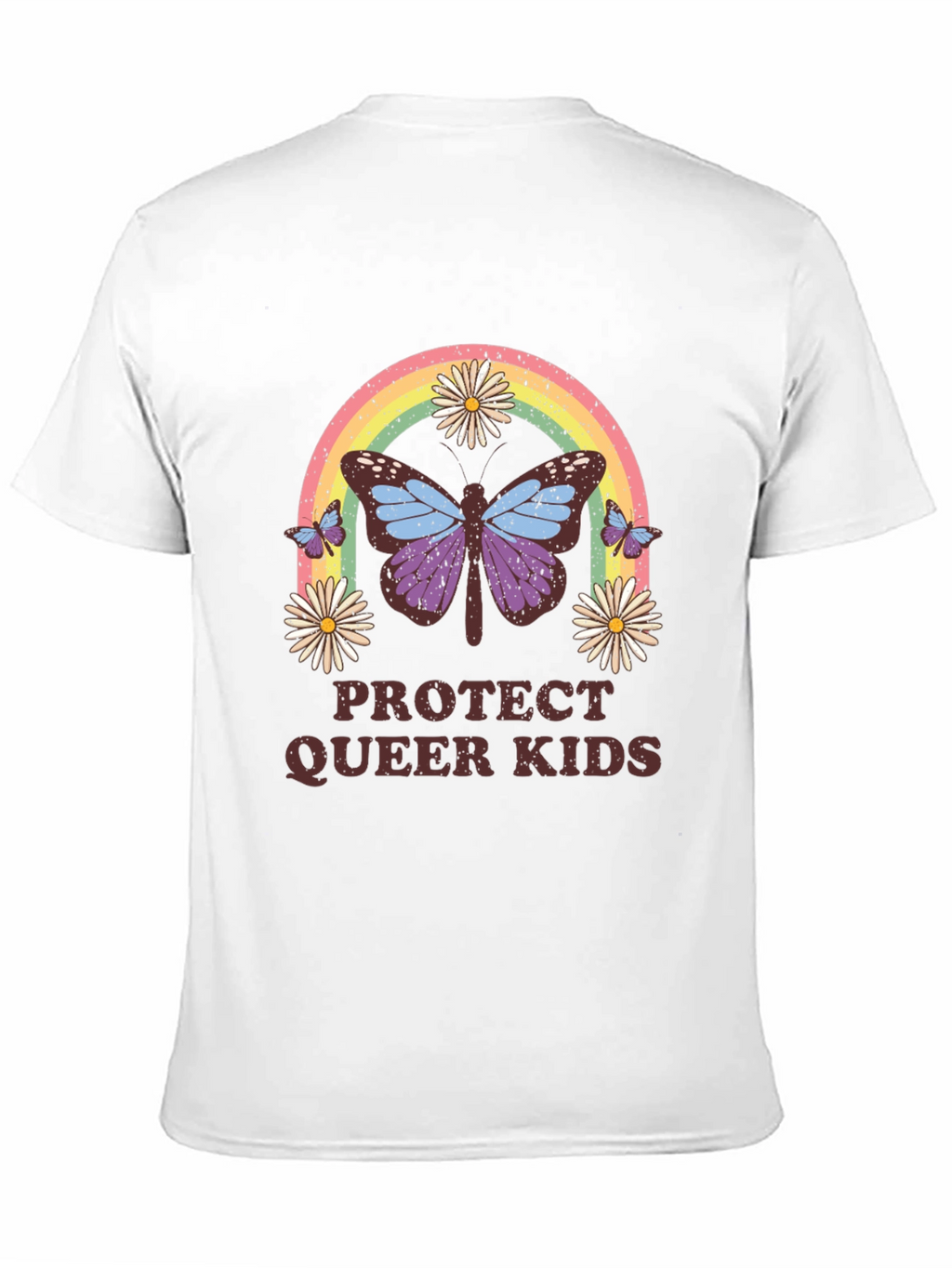 Protect Queer Kids Butterfly T-Shirt