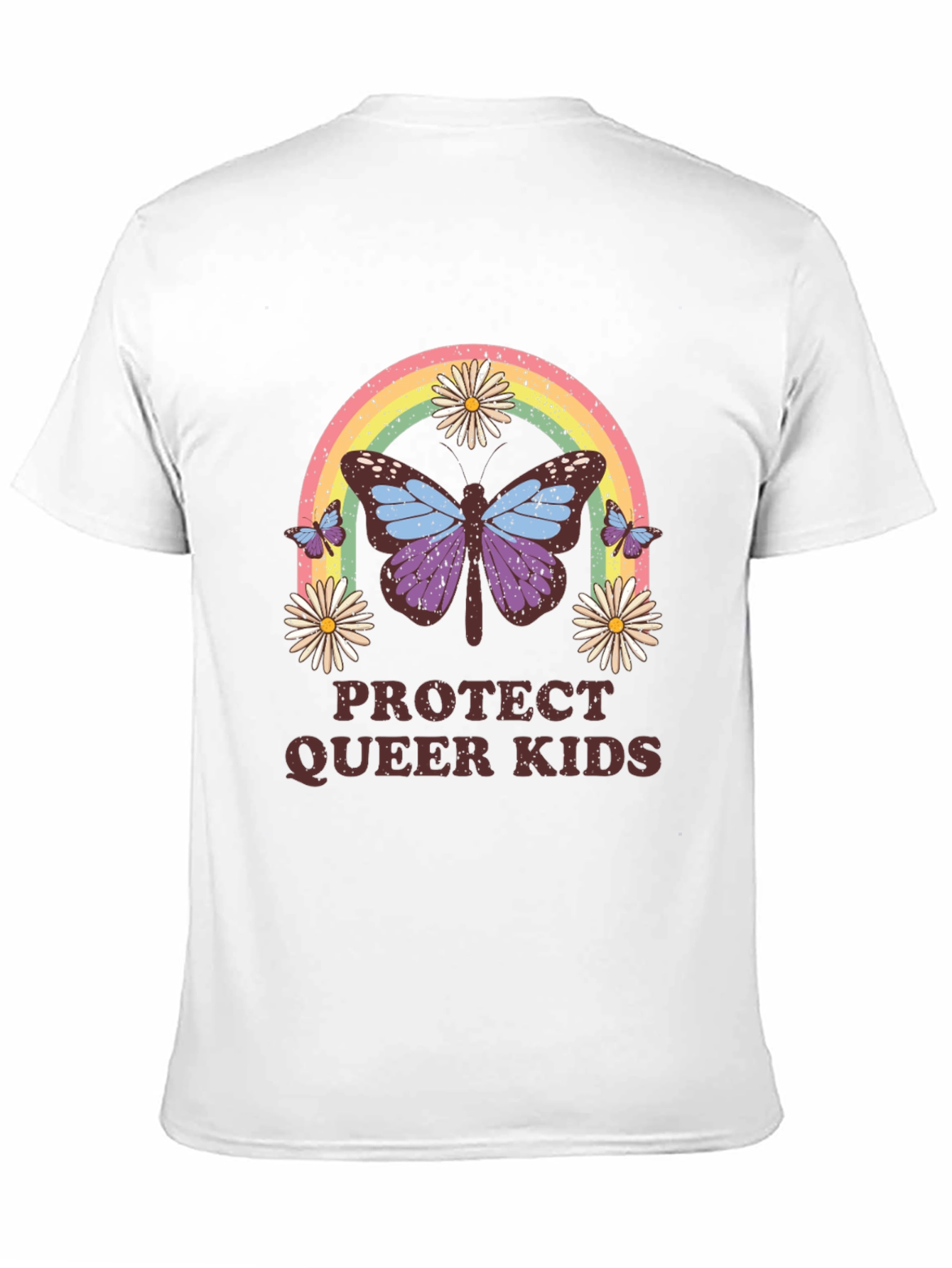 Protect Queer Kids Butterfly T-Shirt