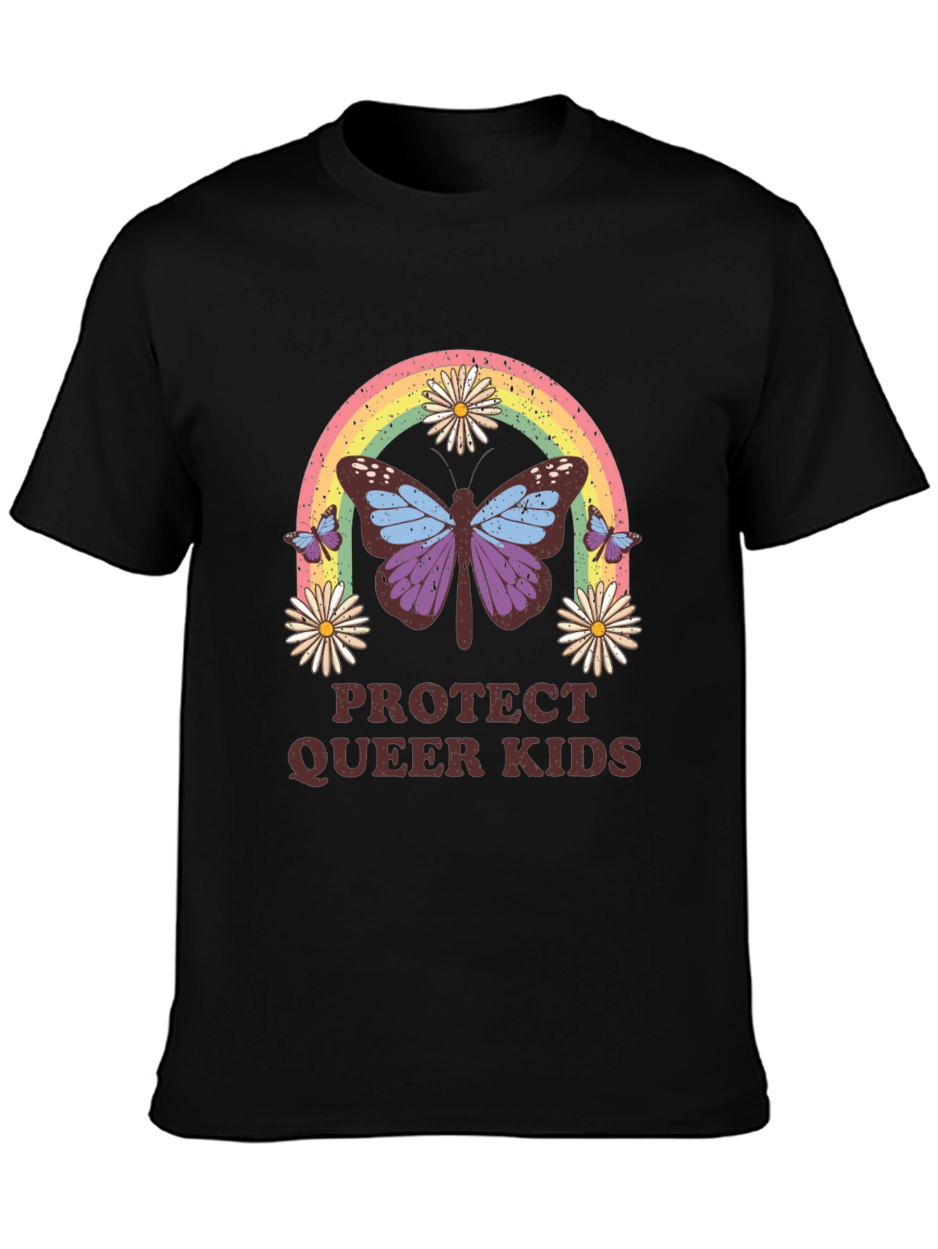 Protect Queer Kids Butterfly T-Shirt