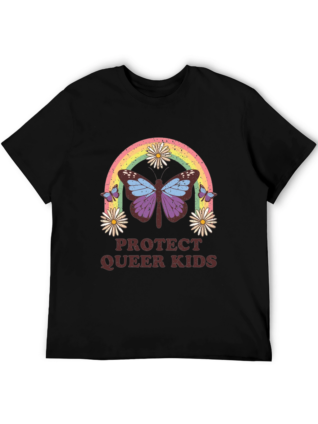 Protect Queer Kids Butterfly T-Shirt