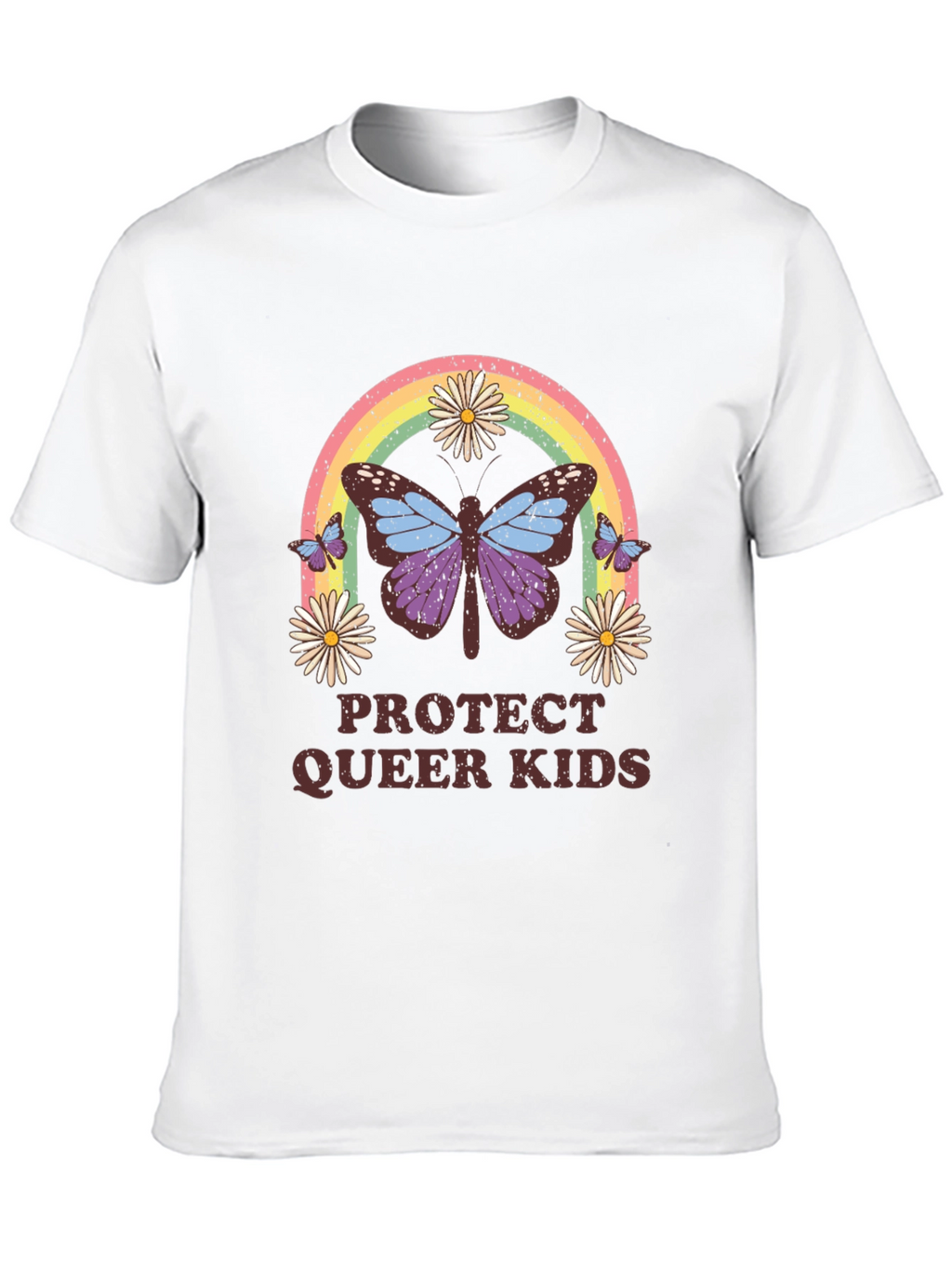 Protect Queer Kids Butterfly T-Shirt