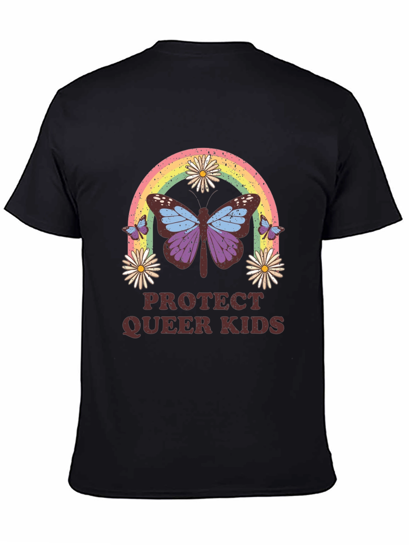 Protect Queer Kids Butterfly T-Shirt