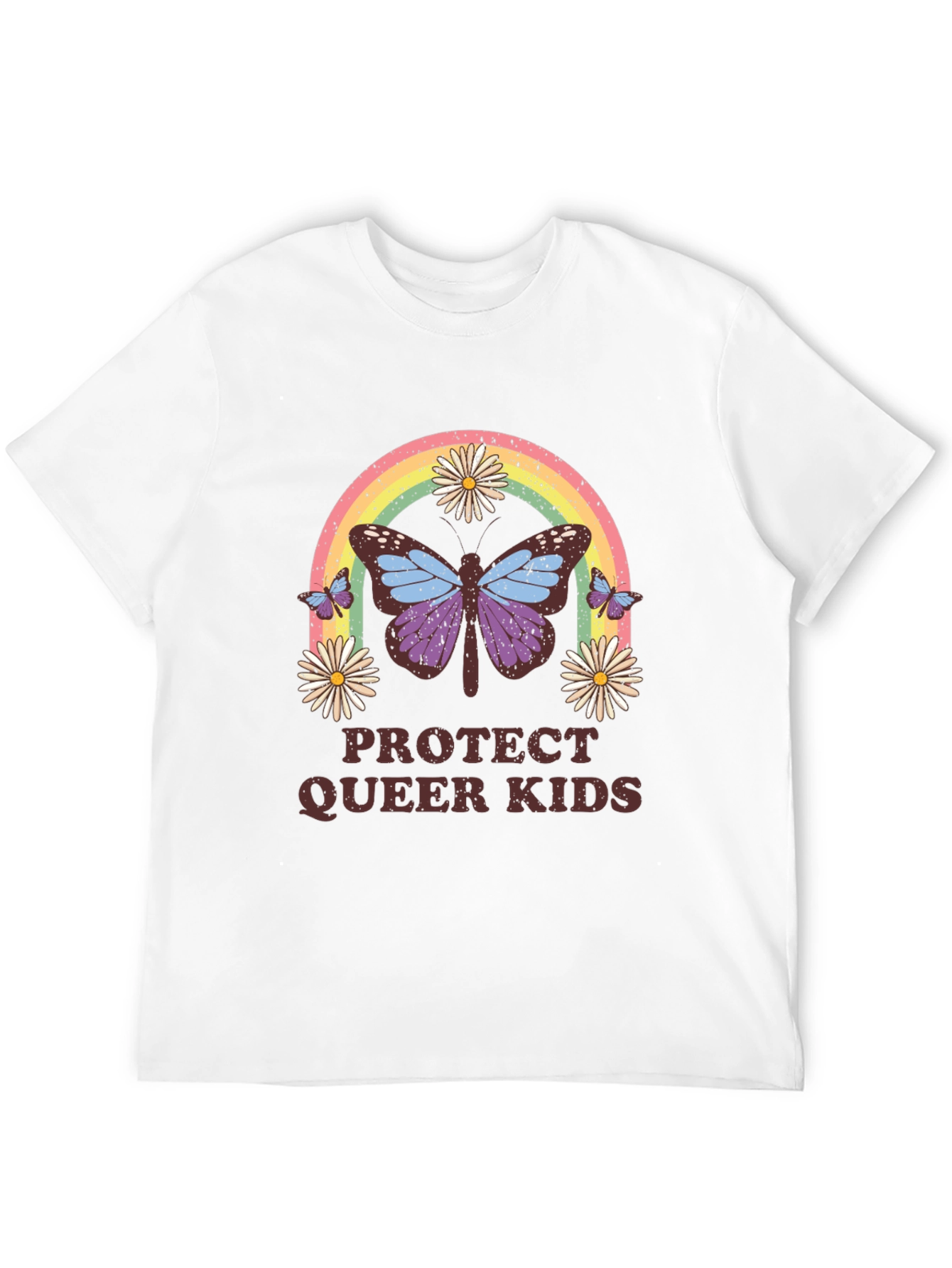 Protect Queer Kids Butterfly T-Shirt