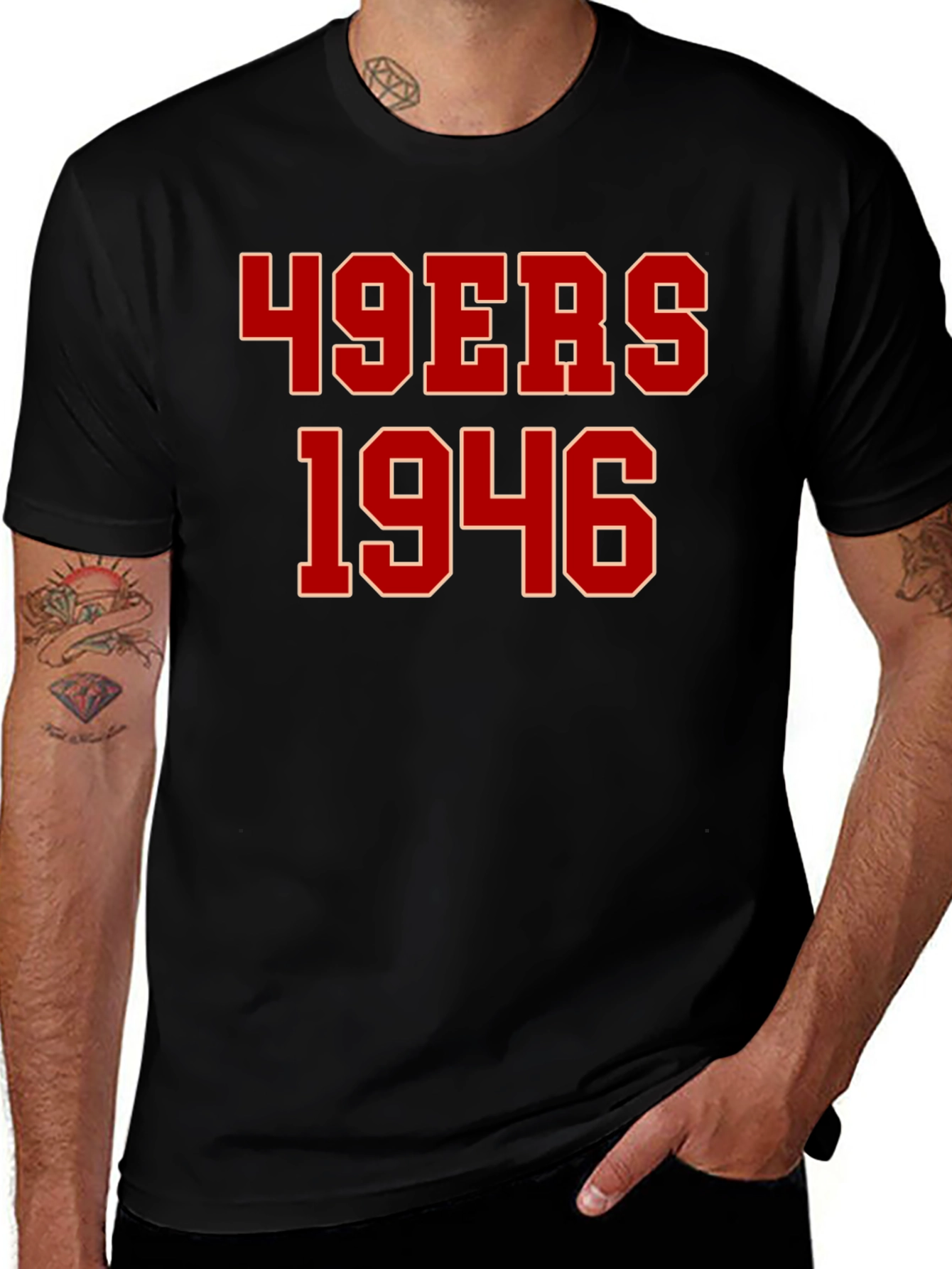 49ers 1946 T-Shirt - Vintage Football Tee