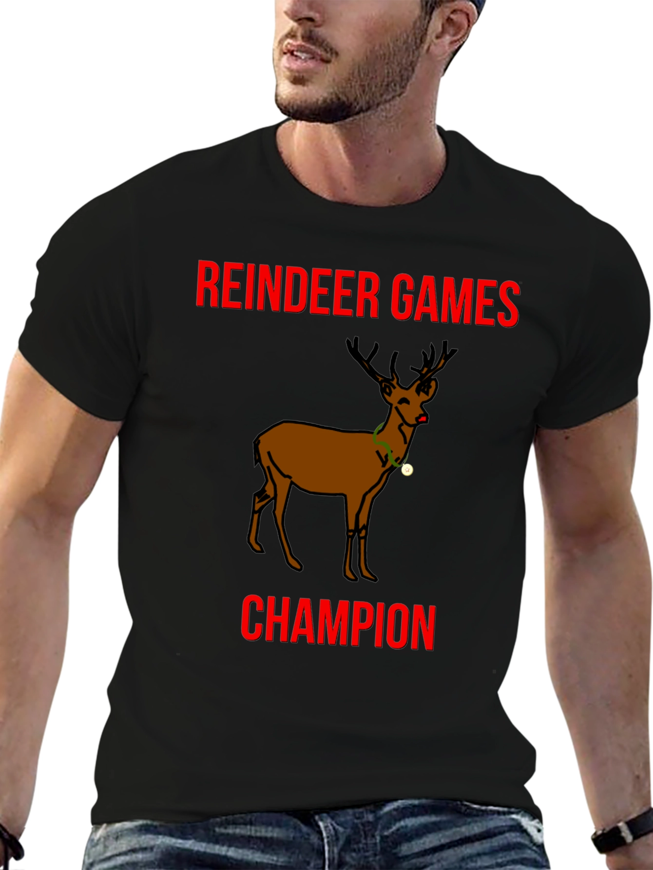 Reindeer Games Champion Graphic T-Shirt