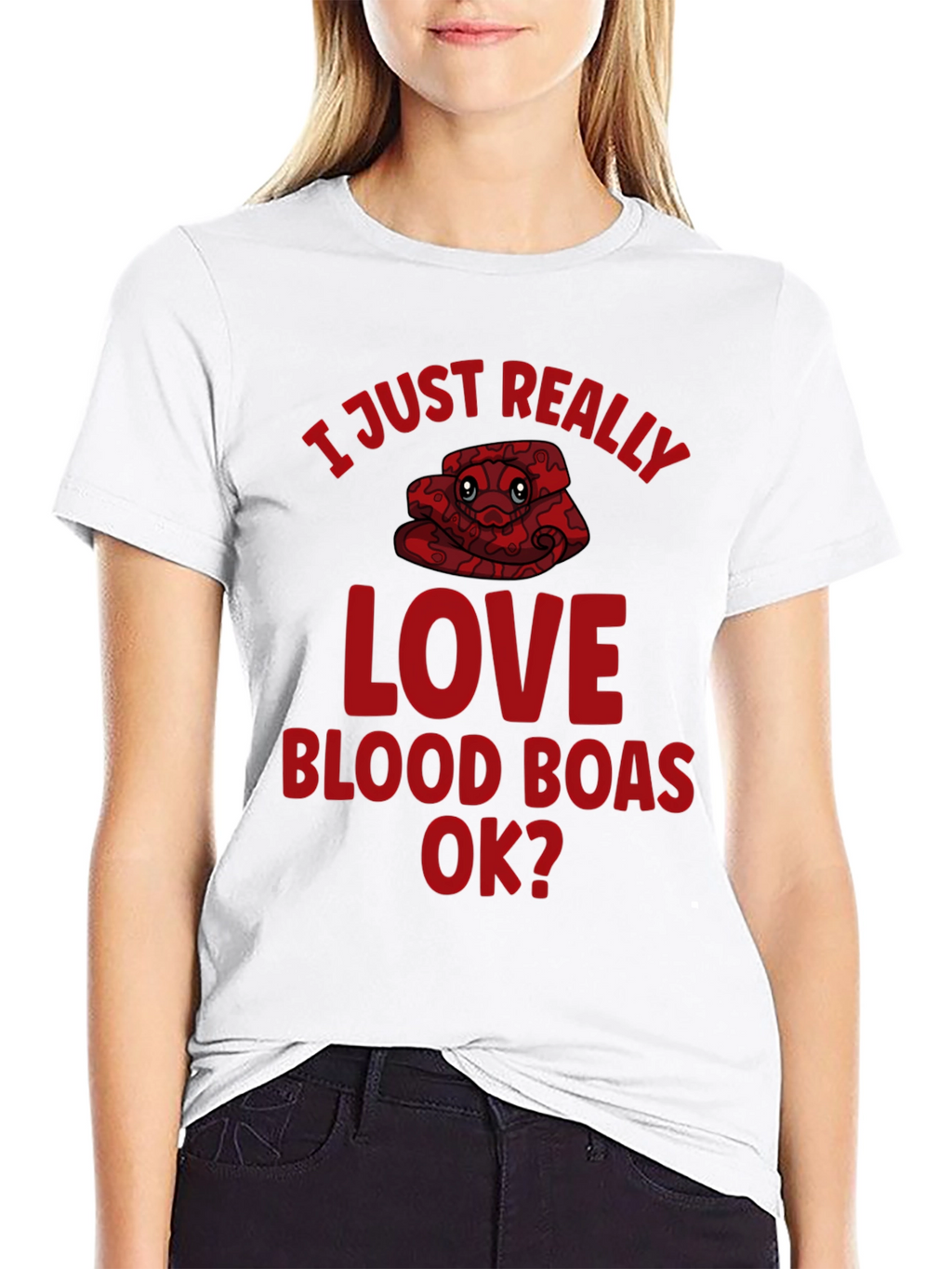 Blood Boa Lover Graphic T-Shirt