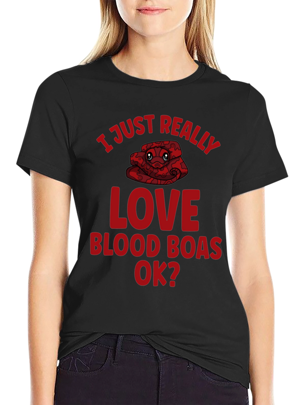 Blood Boa Lover Graphic T-Shirt