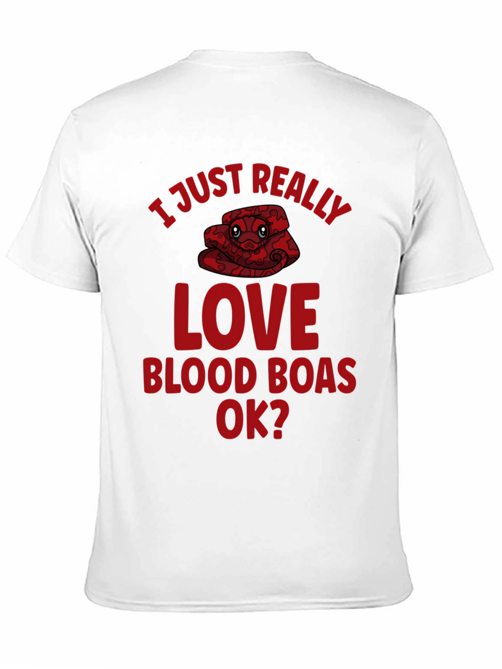 Blood Boa Lover Graphic T-Shirt